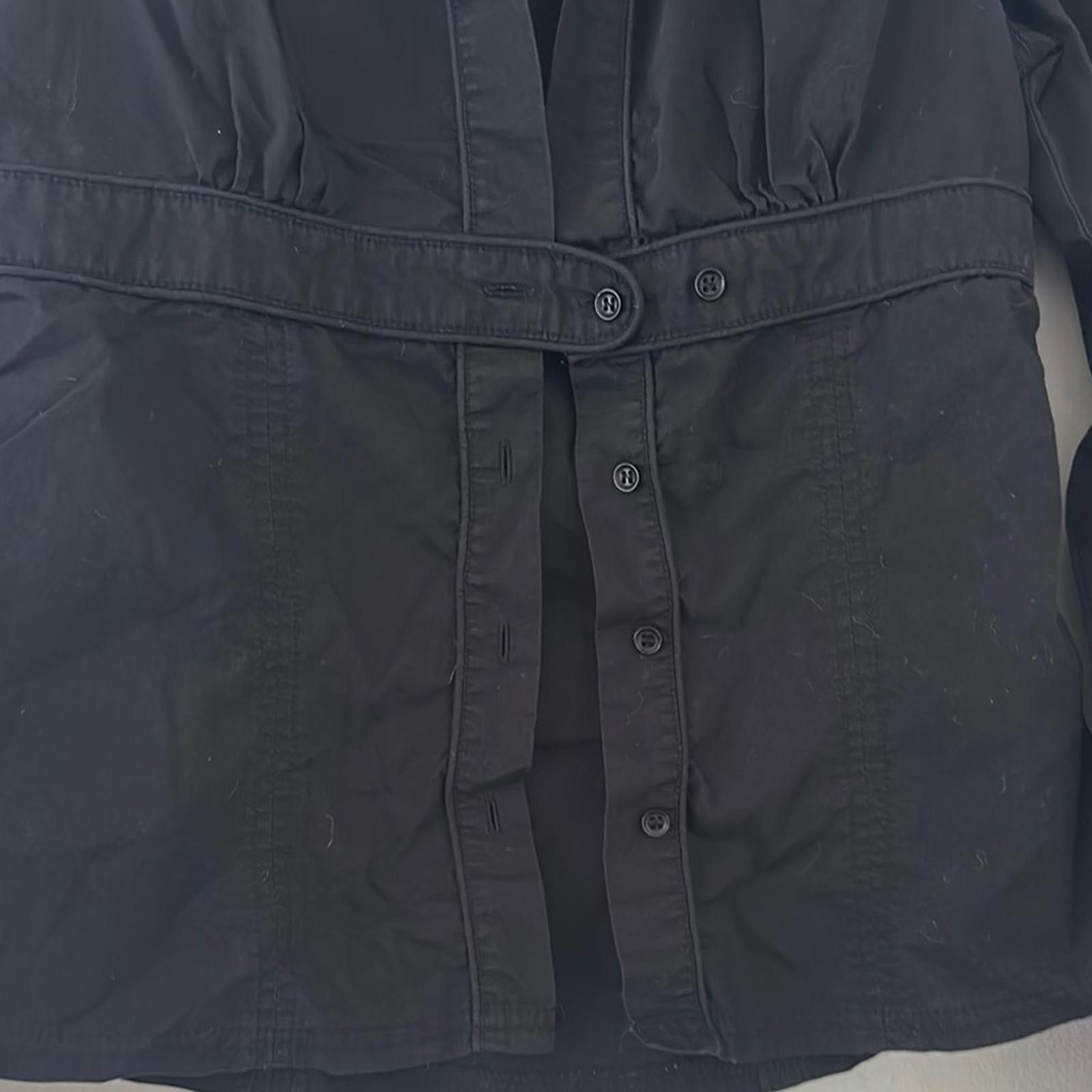 Stradivarius Stradivarius Black Utility Jacket with Classic Design Size M / US 6-8 / IT 42-44 - 3 Thumbnail