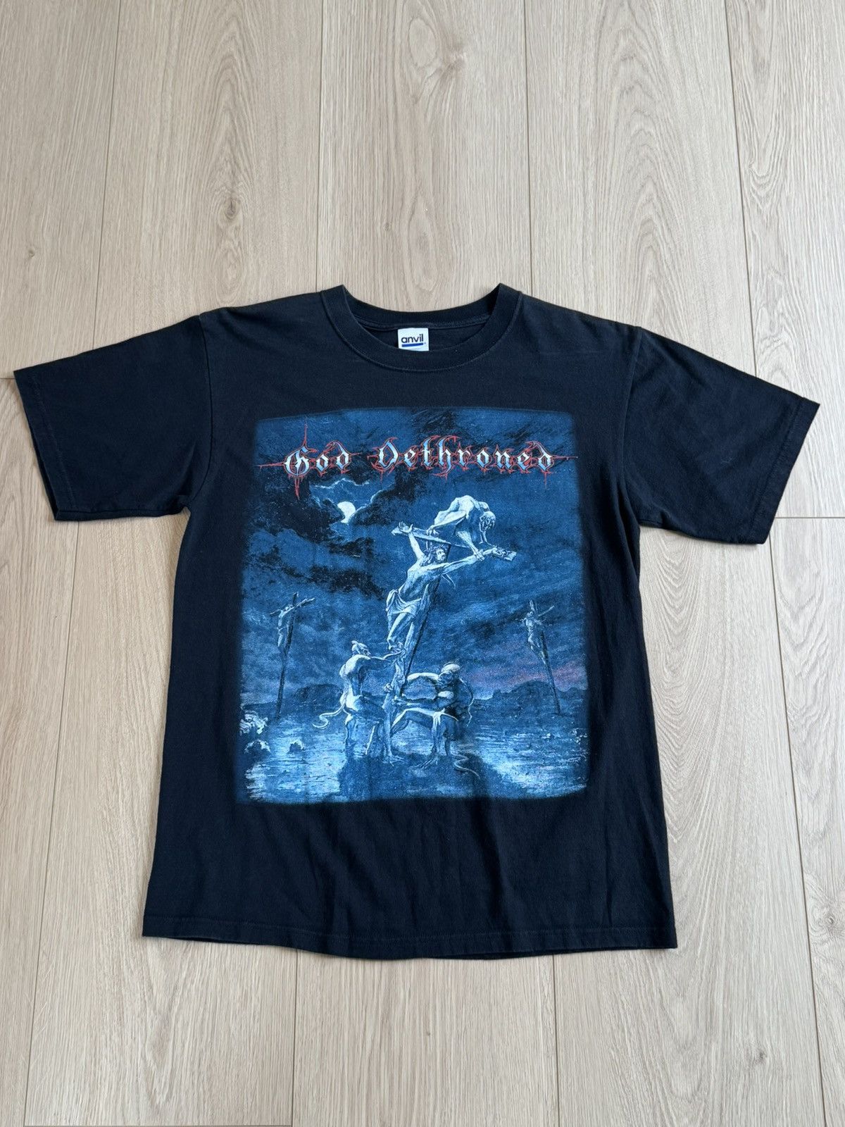 Vintage God dethroned metal grunge band tee Size US M / EU 48-50 / 2 - 1 Thumbnail