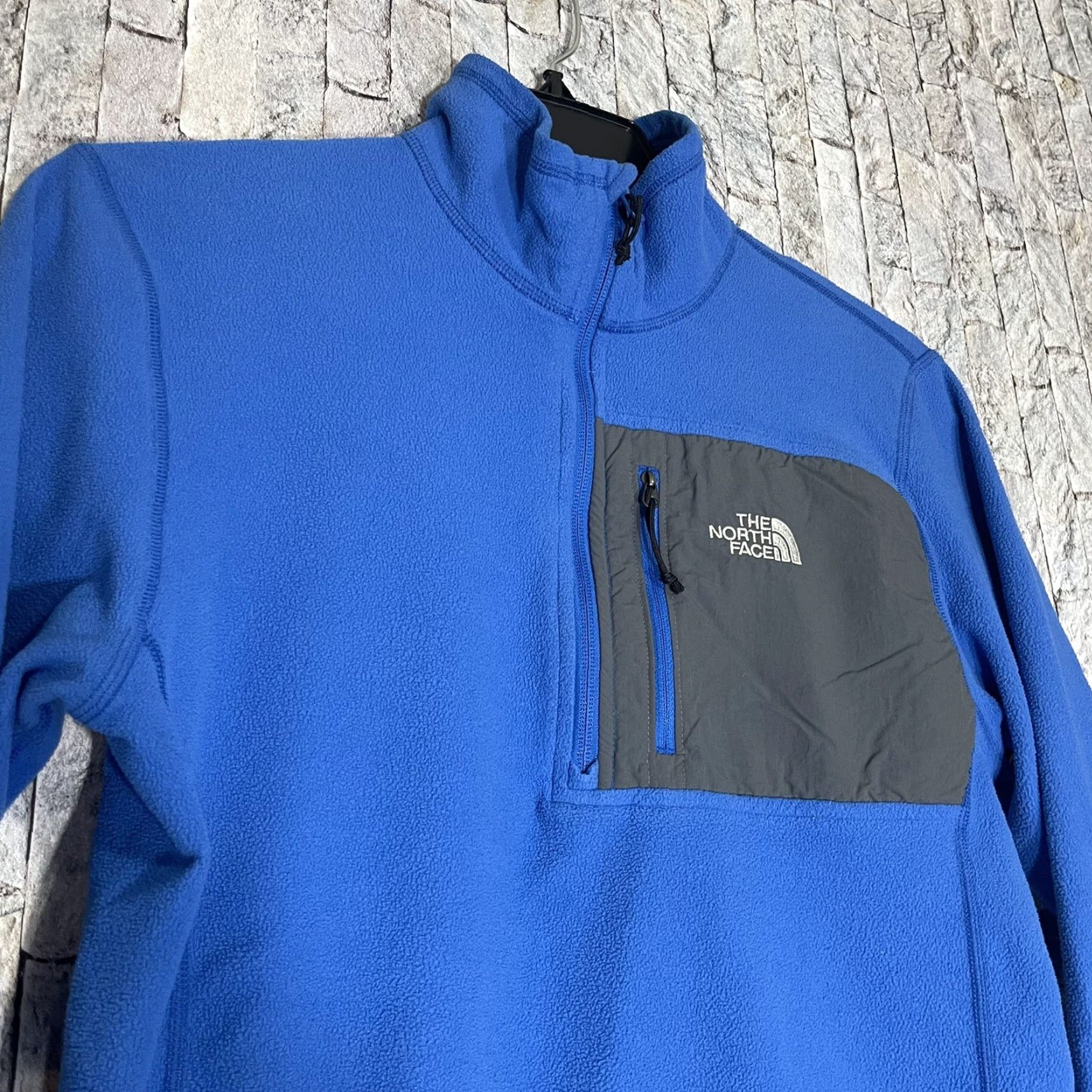 The North Face The North Face Pullover Jacket 1/4 Zip Fleece Light Blue S Regular Men Size US S / EU 44-46 / 1 - 3 Thumbnail