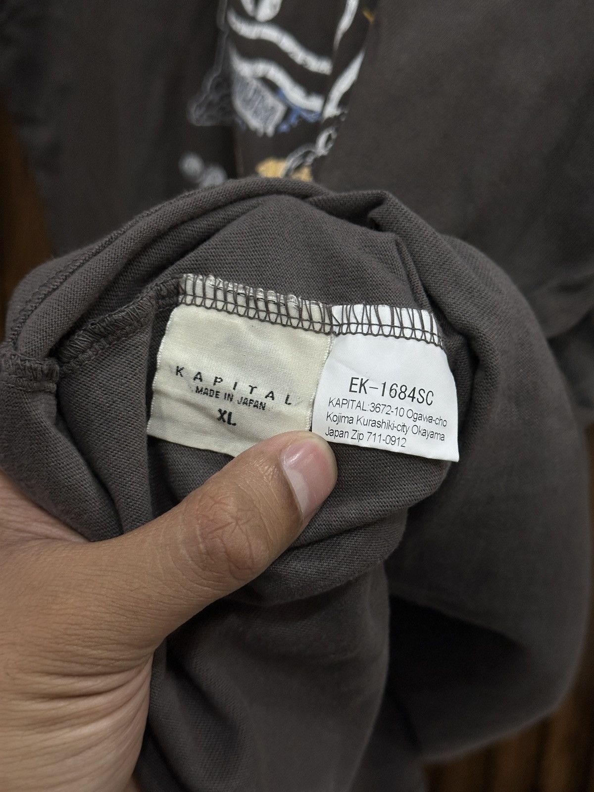 Kapital Kapital Kookies Buster tee Size US XL / EU 56 / 4 - 4 Thumbnail