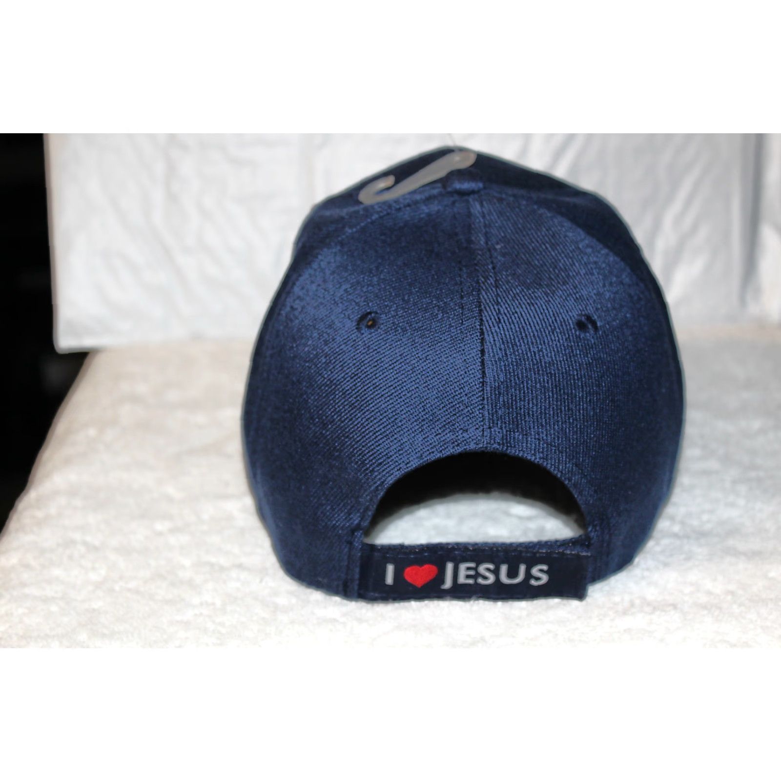 Roper VINTAGE Christian Baseball Cap Men Adjustable Dark Blue Cristo Te Ama Pero Yo Soy Su Favorito GOD Cap Size ONE SIZE - 2 Thumbnail
