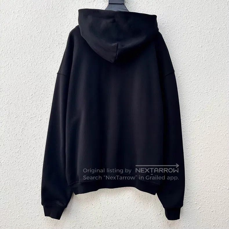 Balenciaga Balenciaga Black Silhouette Hoodie with Human Portrait Size US S / EU 44-46 / 1 - 2 Thumbnail