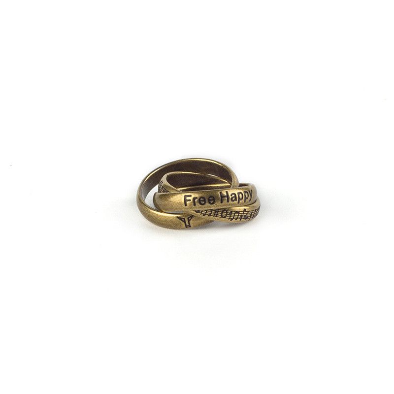 Jewelry Future Jewelry Rings Open Size Chrome Ring (Size 7-13) Size ONE SIZE - 5 Thumbnail