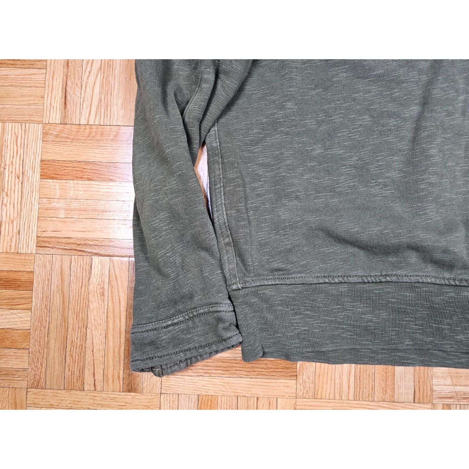 Ralph Lauren RALPH LAUREN POLO MILITARY STYLE HOODED RUGBY SHIRT SZ LARGE SHIRT Men Hooded Green Cotton Knit 90s Western Style Polo Rugby Size US L / EU 52-54 / 3 - 5 Thumbnail