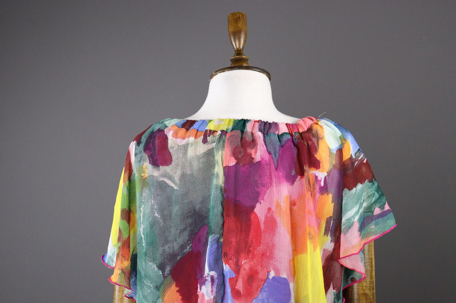 Desigual Ladies Desigual Colorful Abstract Top Blouse Shirt Size S Size S / US 4 / IT 40 - 7 Thumbnail