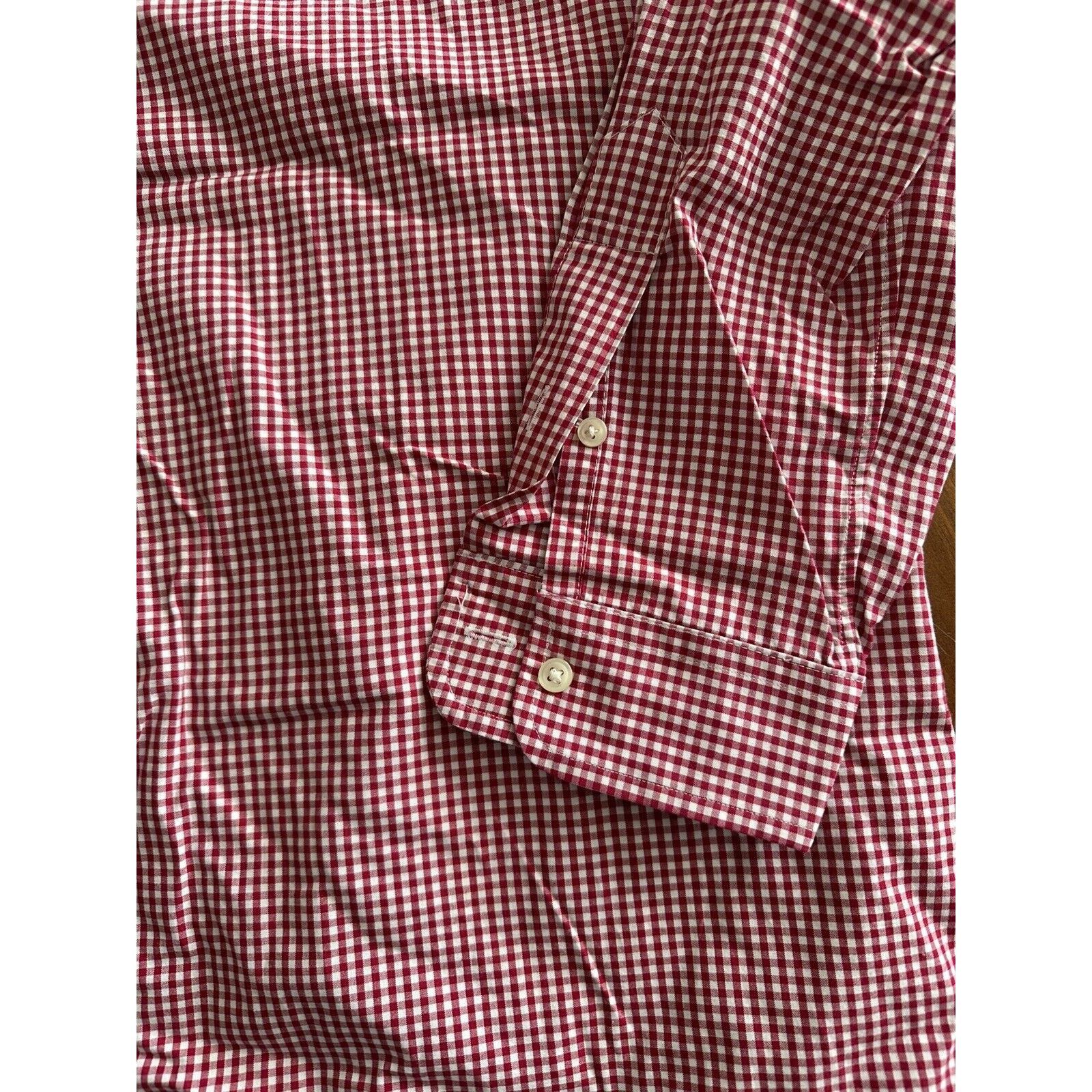 Ralph Lauren Ralph Lauren VINTAGE, Button Up XL Red/White Check Navy Pony Size US XL / EU 56 / 4 - 5 Thumbnail