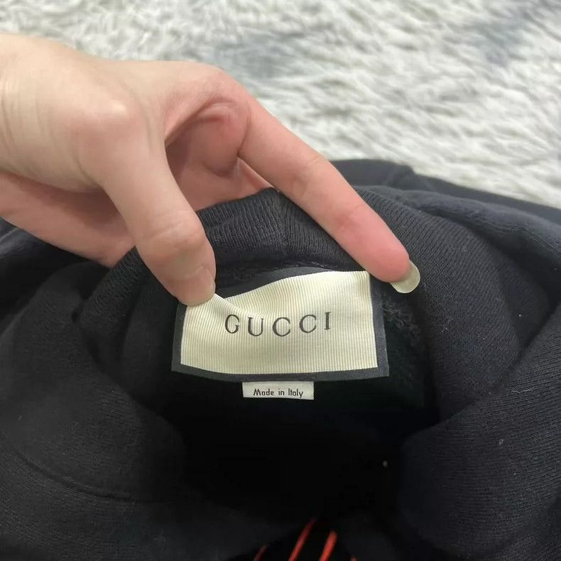 Gucci Gucci Hooded printed sweatshirt Size US S / EU 44-46 / 1 - 3 Thumbnail