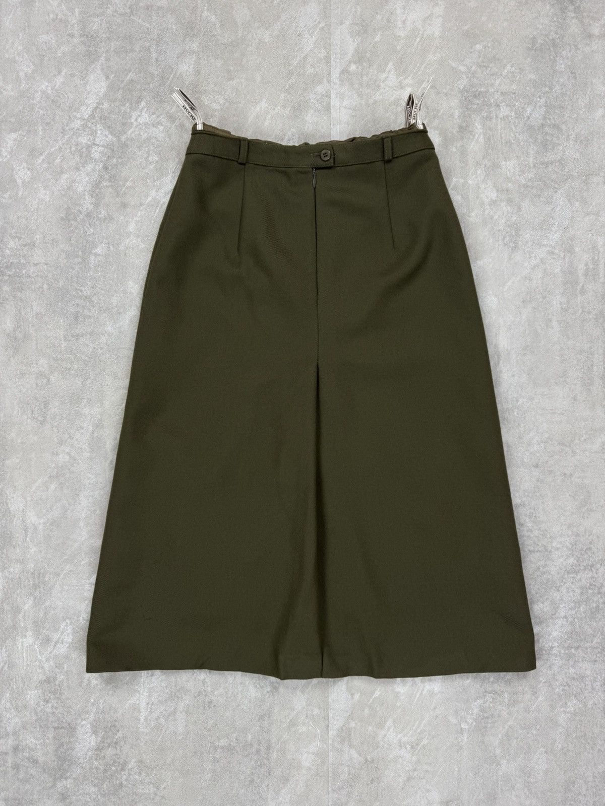 Other Hucke vintage wool midi skirt preppy style Womens size 38 Size 26" / US 2 / IT 38 - 2 Thumbnail