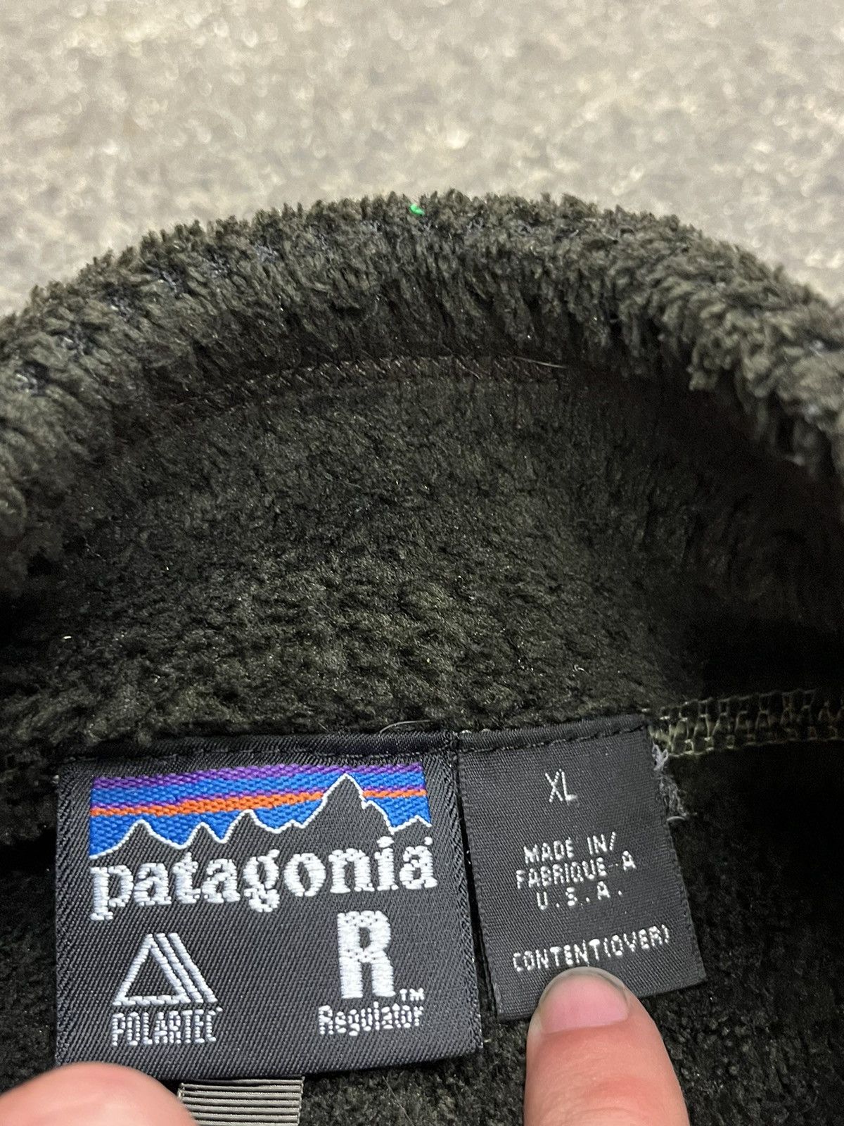 Patagonia × Vintage Patagonia retro R rare deep pile fleece gorpcore hype Size US XL / EU 56 / 4 - 7 Thumbnail