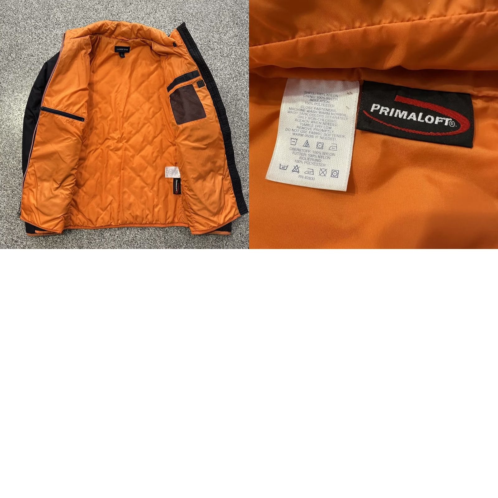 Lands' End Lands' End Primaloft Quilted Jacket Womens S Navy Blue Full Zip Size S / US 4 / IT 40 - 8 Thumbnail