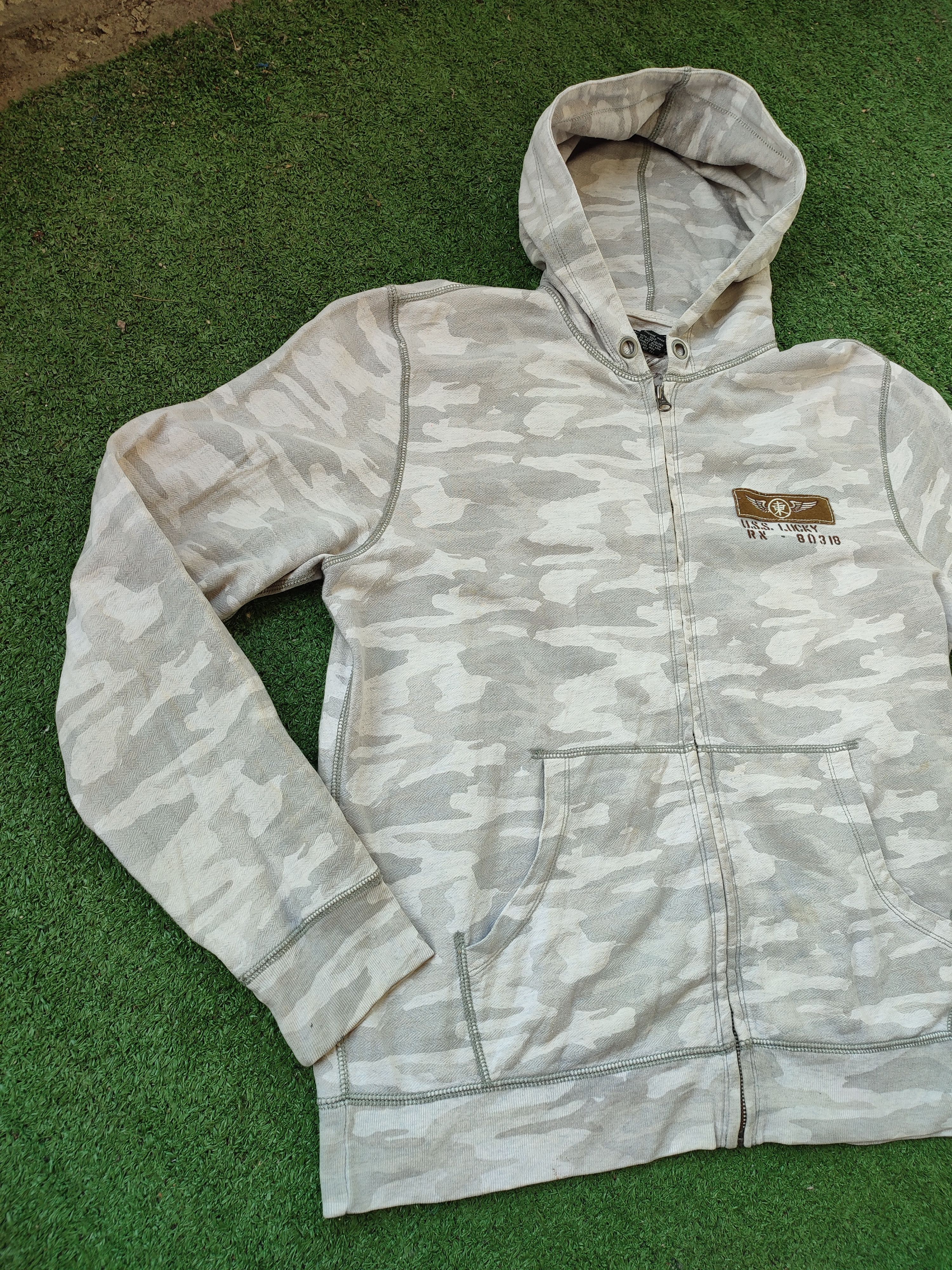 Japanese Brand RARE SUKAJAN DRAGON EMBROIDERY VINTAGE HOODIE Size US L / EU 52-54 / 3 - 4 Thumbnail