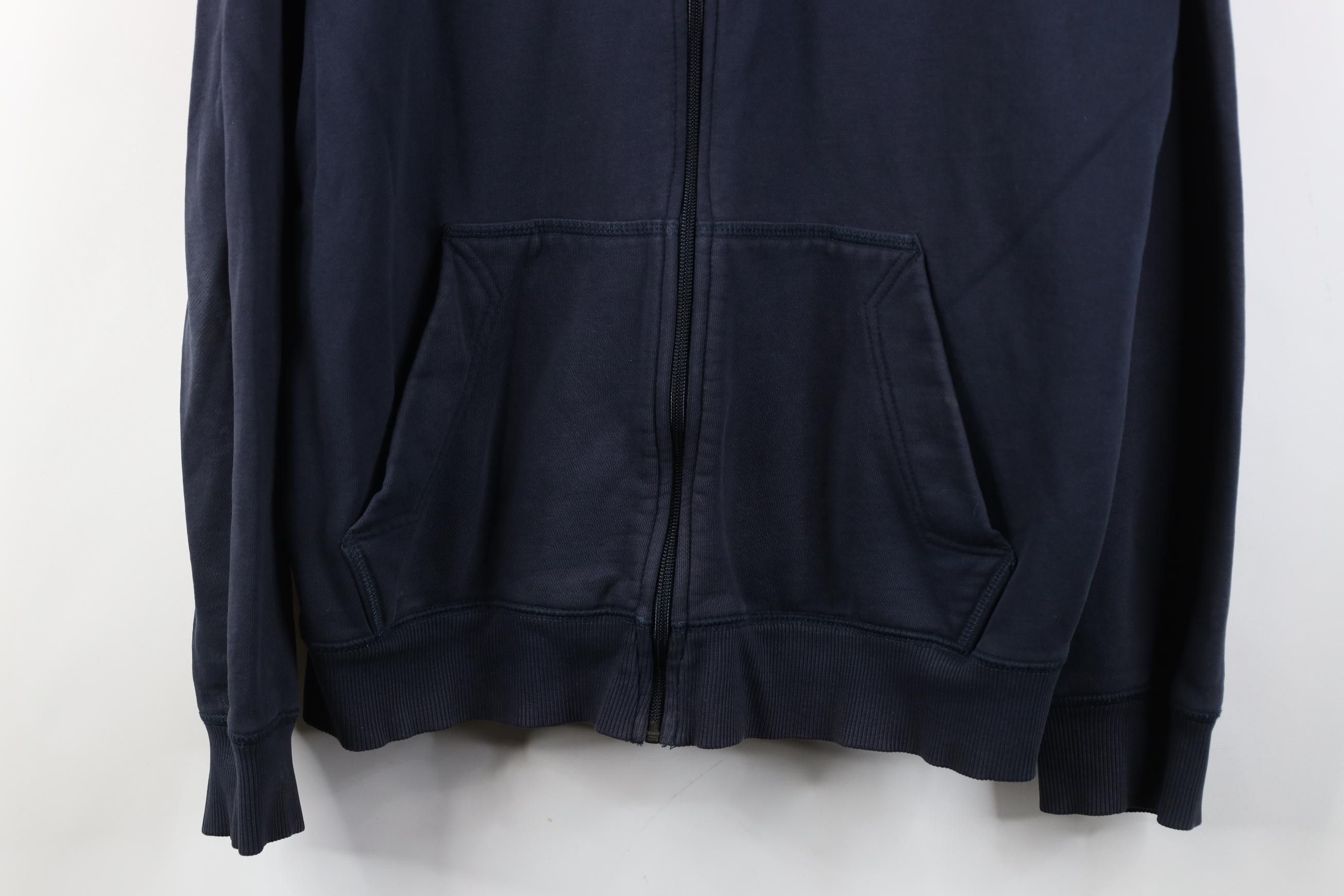 Nike Vintage Y2K Nike Scott Mini Swoosh Full Zip Hoodie Blue Size L / US 10 / IT 46 - 3 Thumbnail