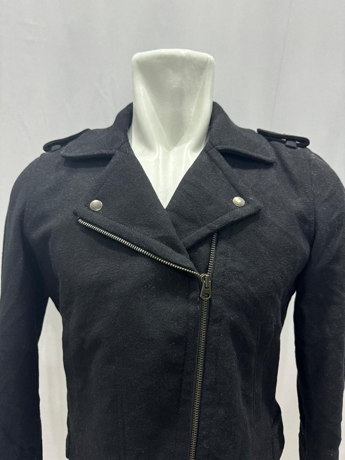 Gap GAP ladies Biker Jacket with Zippers Size M / US 6-8 / IT 42-44 - 2 Thumbnail
