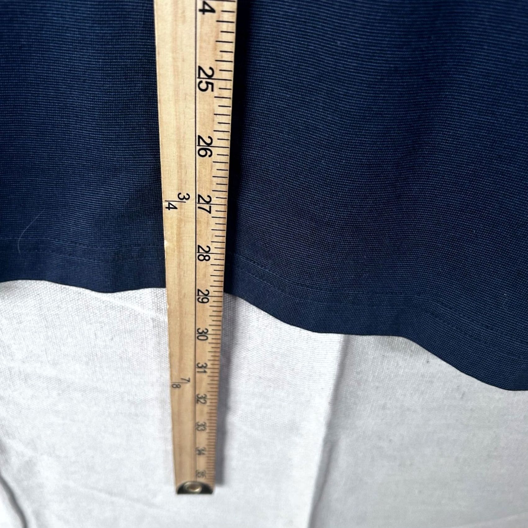 TravisMathew TravisMathew Mens Navy Blue Pima Cotton Blend Short Sleeve Polo Shirt M Size US M / EU 48-50 / 2 - 5 Thumbnail