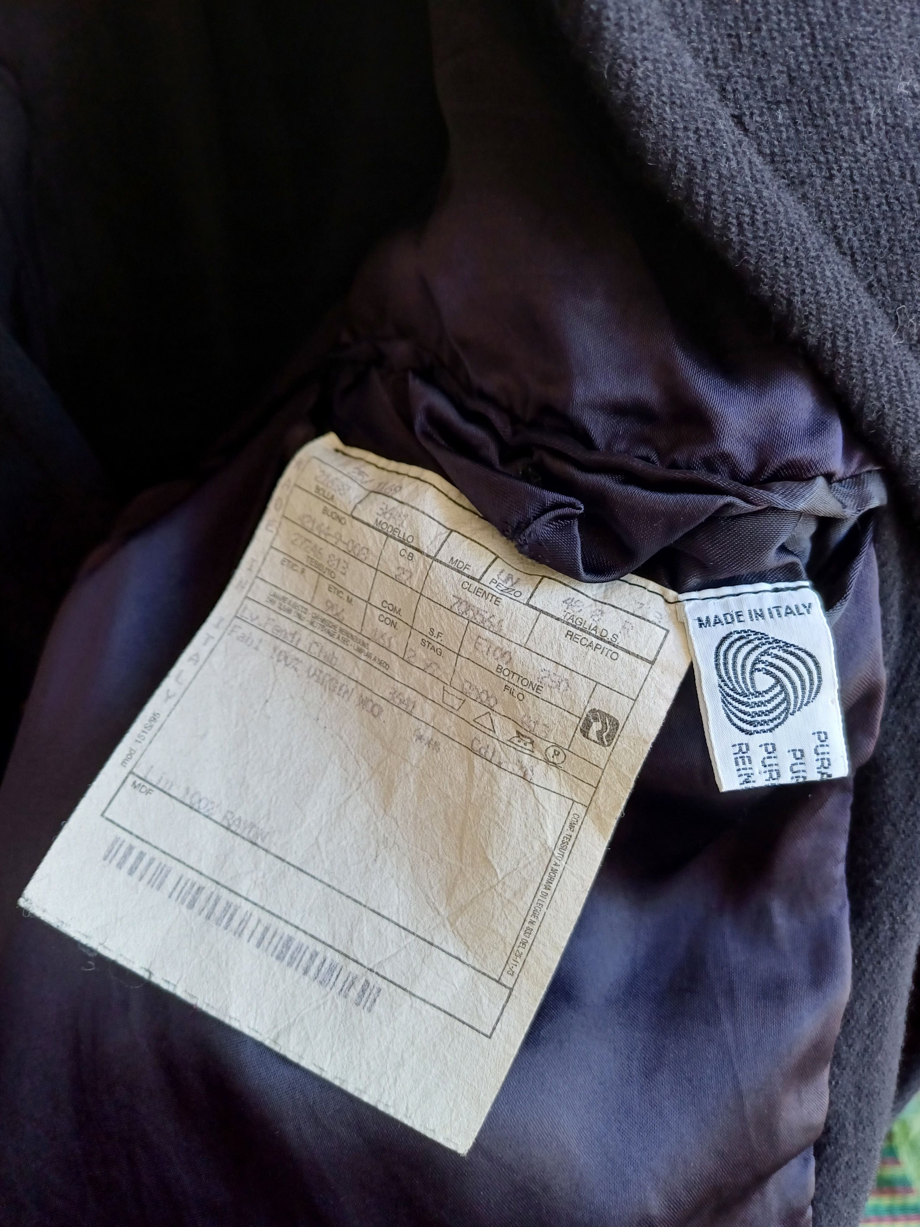 Fendi Fendi Roma Virgin Wool Overcoat Size US XL / EU 56 / 4 - 15 Thumbnail