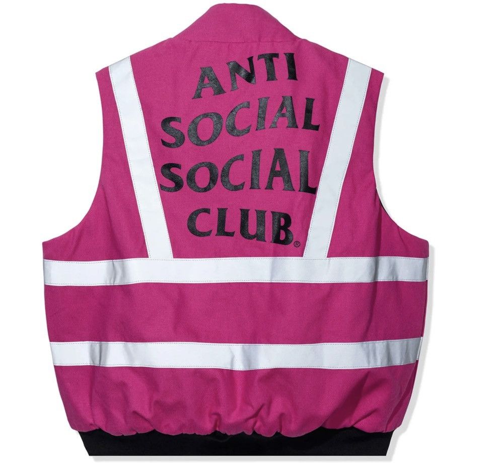 Anti Social Social Club Anti Social Social Club Hi-Vis Work Vest Size US L / EU 52-54 / 3 - 2 Thumbnail