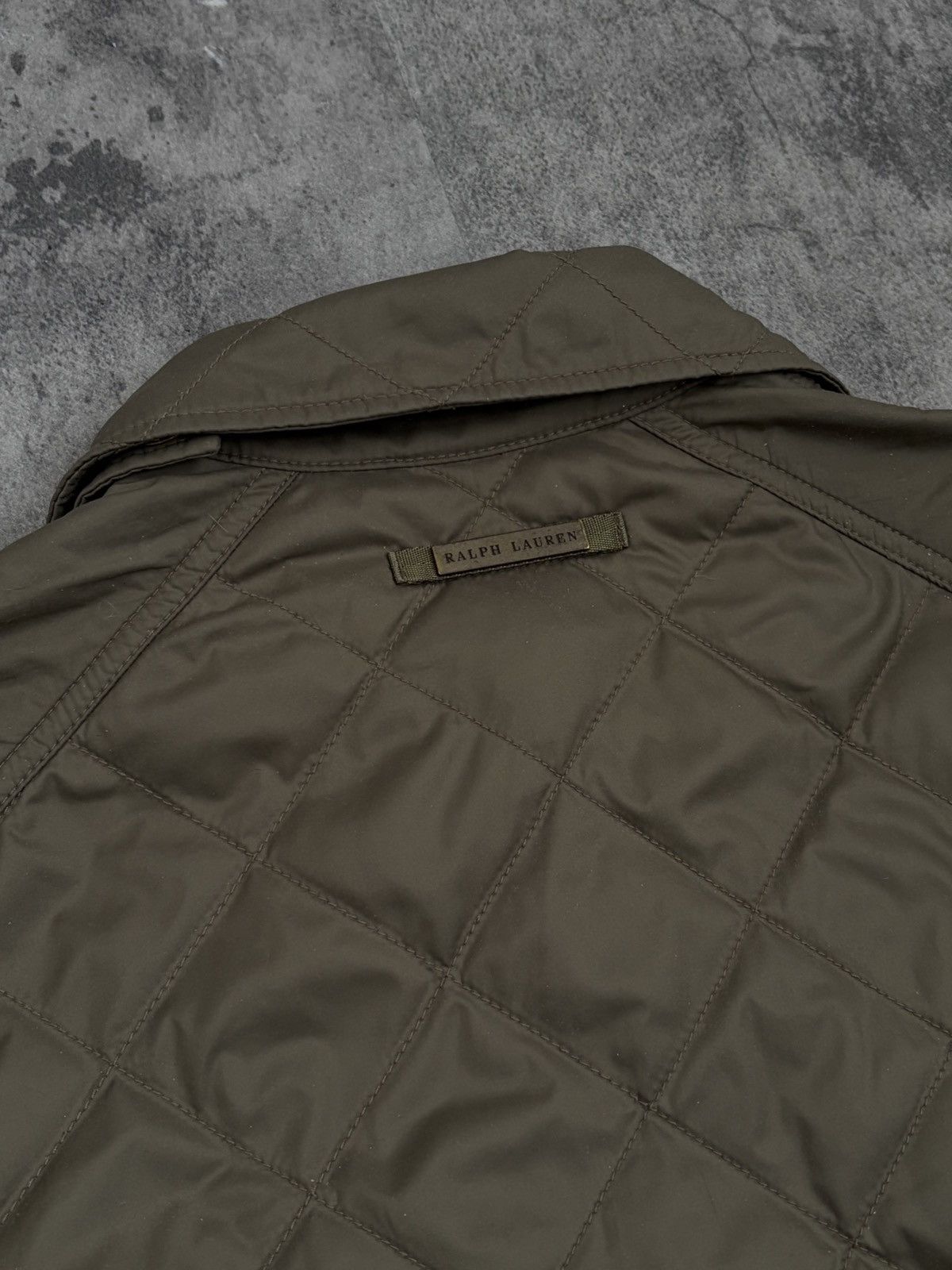 Ralph Lauren Ralph Lauren Olive Green Down & Feather Quilted Zip Jacket Size M / US 6-8 / IT 42-44 - 24 Thumbnail