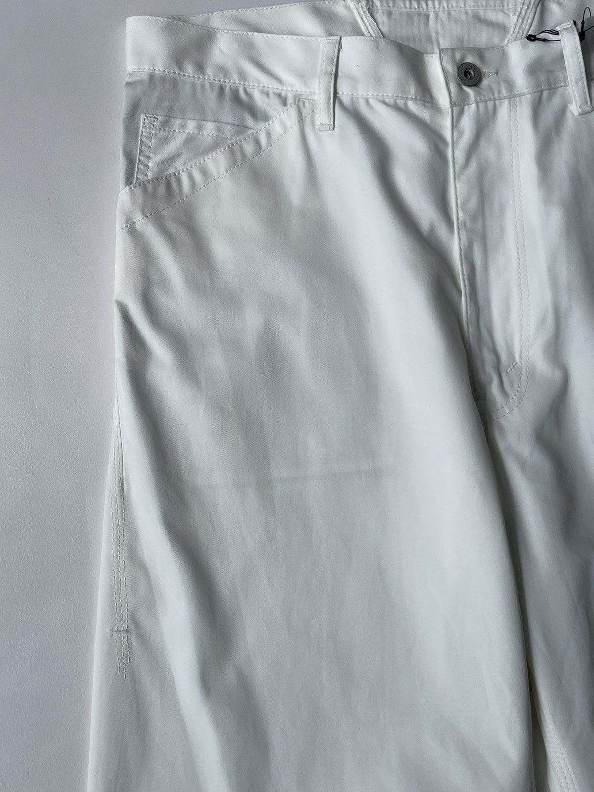 Comme des Garcons S/S 10 White Cotton Utility Work Trousers Size US 34 / EU 50 - 7 Thumbnail