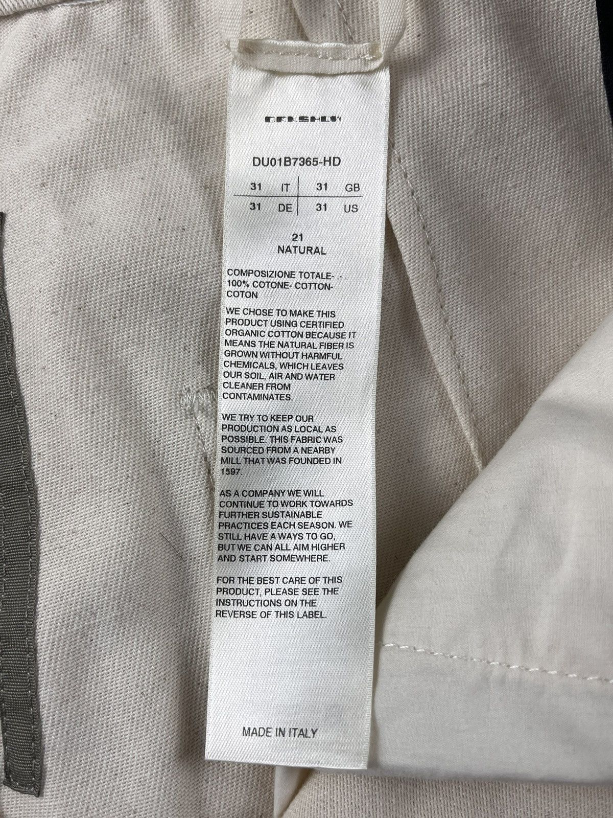 Rick Owens SS22 Rick Owens Bolan Bootcut Pants Flared Fogachine Size US 31 - 8 Thumbnail