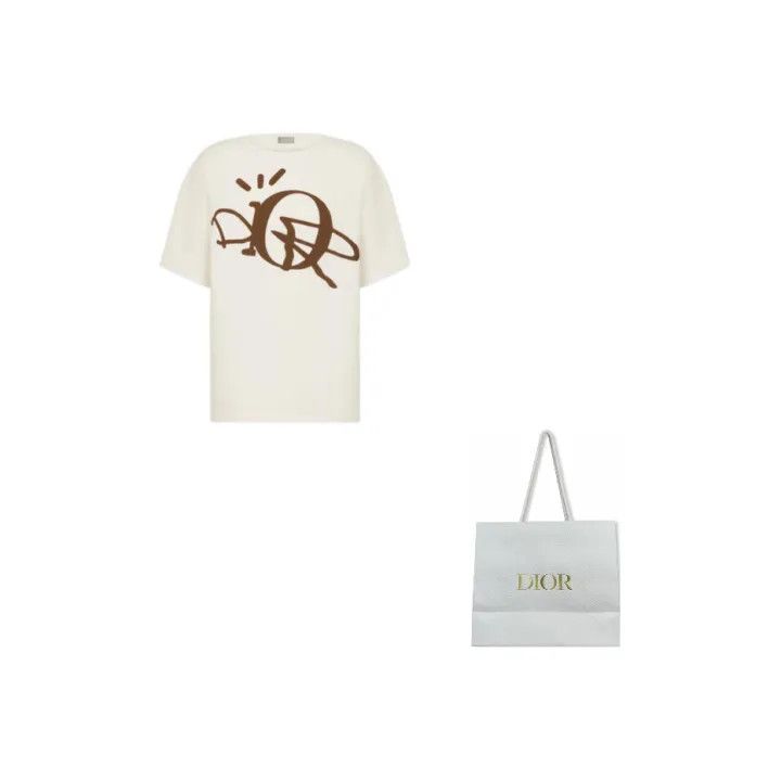 Dior Dior x Travis Scott Cactus Jack T-Shirt 0079 Size US M / EU 48-50 / 2 - 1 Thumbnail