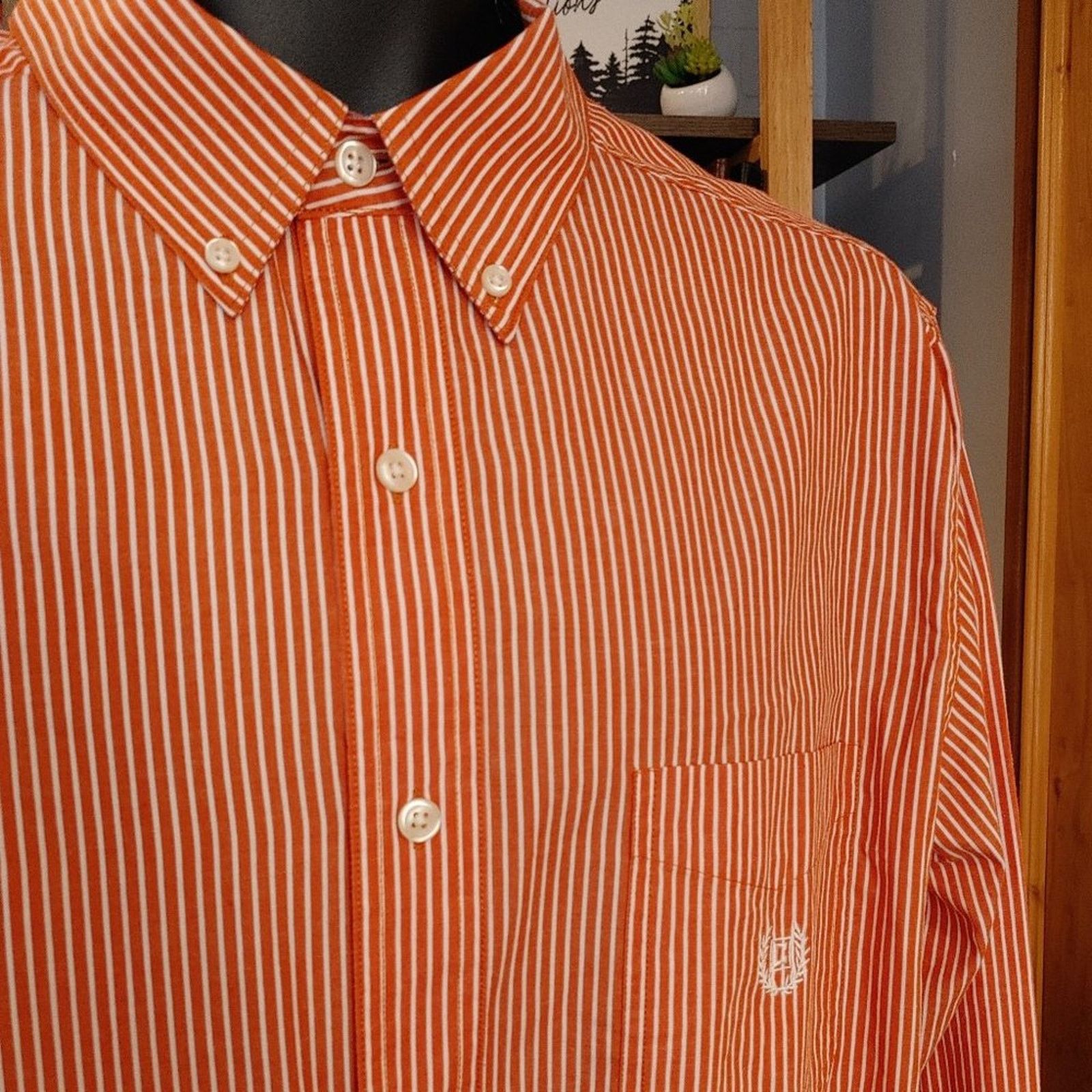 Chaps Men's Long Sleeve Button Down from Chaps Size US L / EU 52-54 / 3 - 1 Thumbnail