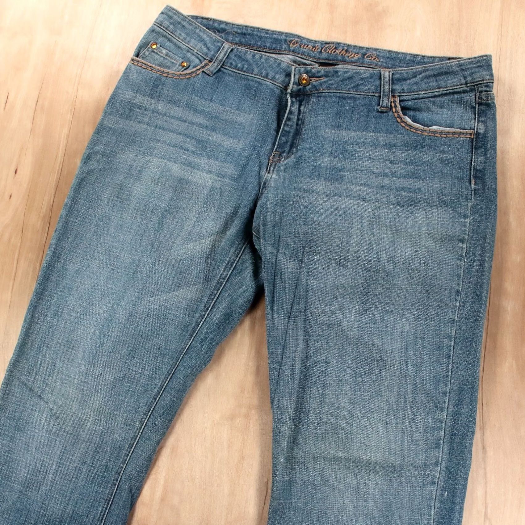 Vintage VINTAGE G-UNIT Jeans women's 15 bootcut faded black hip hop spellout rap 00s y2k Size 36" / US 14 / IT 50 - 3 Thumbnail