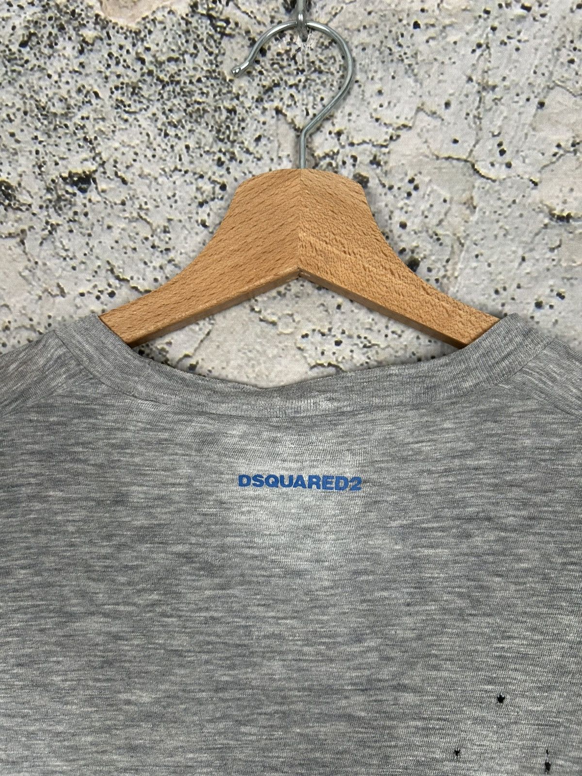 Dsquared2 Dsquared2 Big Boy Distressed Avant Garde Graphic Tee Rare Size US M / EU 48-50 / 2 - 6 Thumbnail