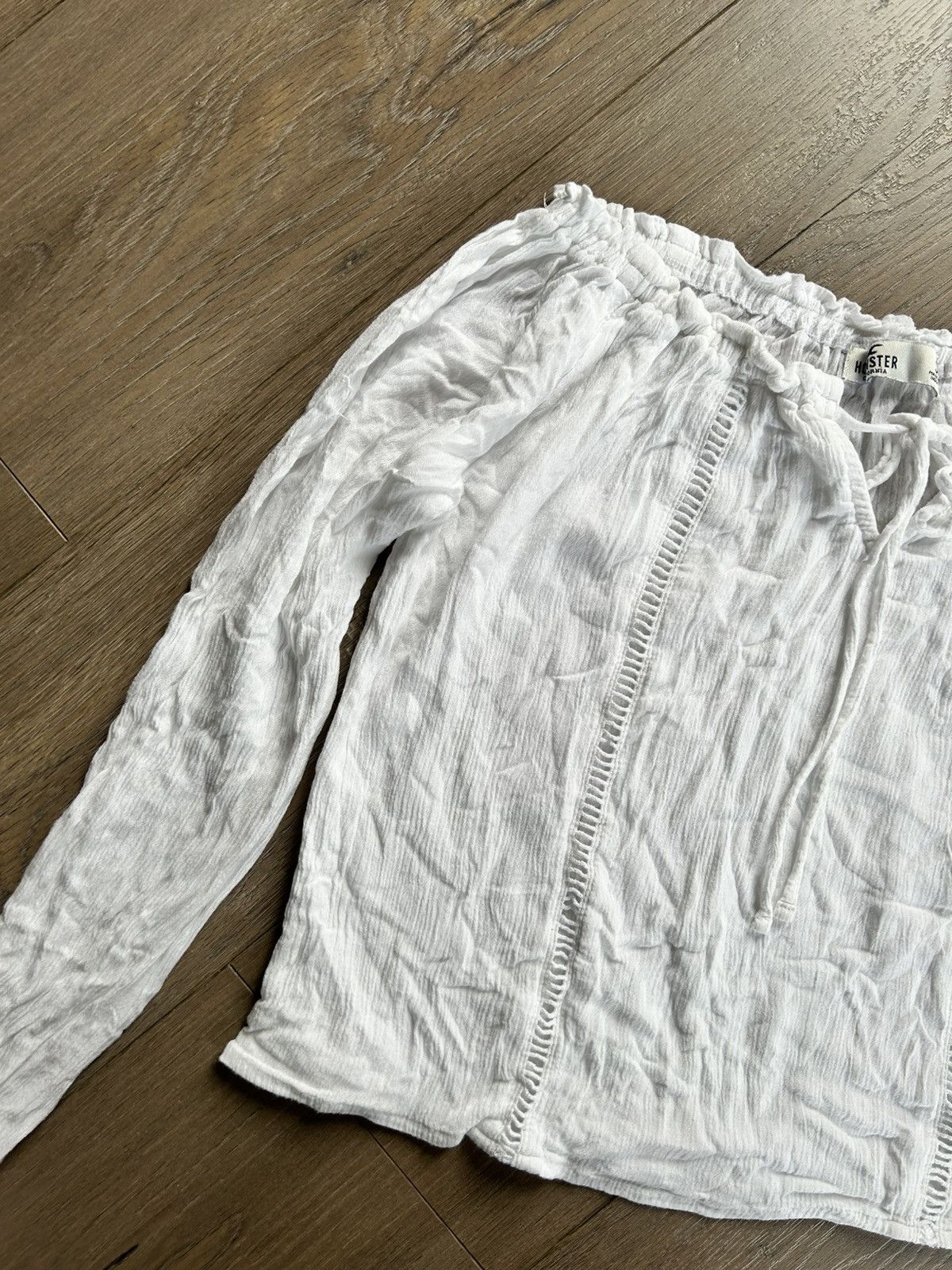 Hollister Hollister white boho top S Size S / US 4 / IT 40 - 5 Thumbnail