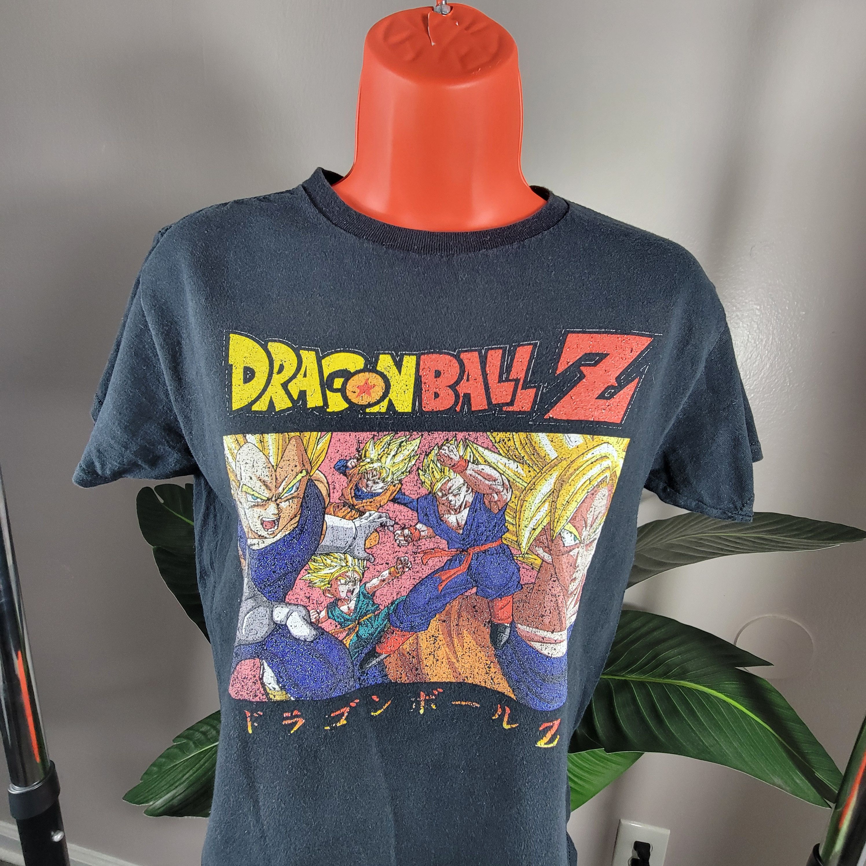 Cartoon Network Dragon Ball Z baby tee black cotton t-shirt 🐉 Size M / US 6-8 / IT 42-44 - 3 Thumbnail