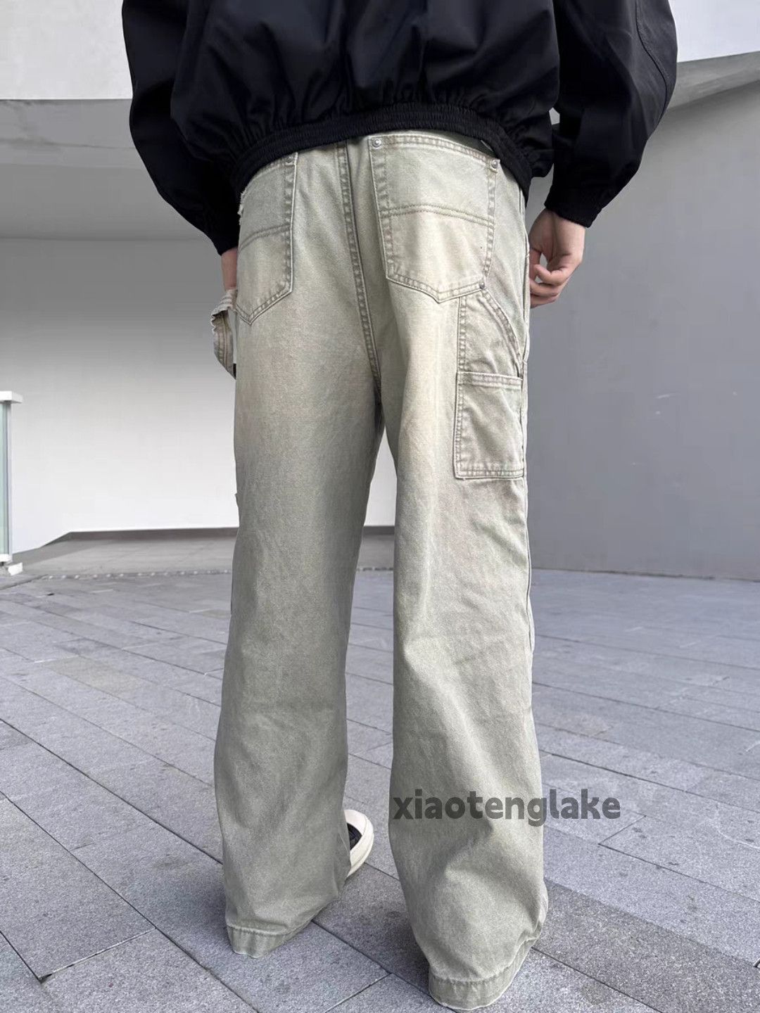 Jean × Vintage Utility skate hiphop carpenter workwear hiphop pants Size US 32 / EU 48 - 4 Thumbnail