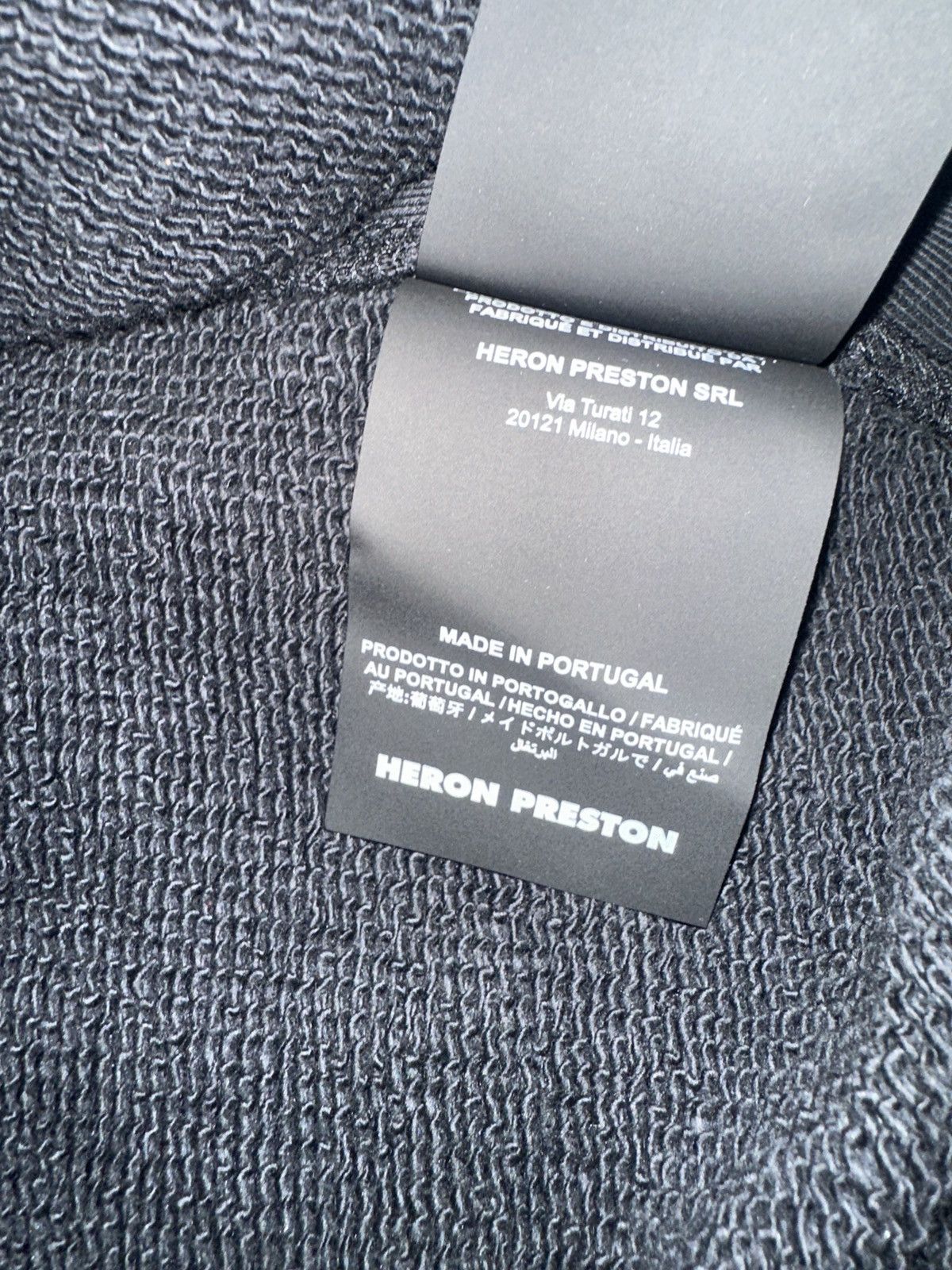 Heron Preston Heron Preston black sweatshirt Size US M / EU 48-50 / 2 - 3 Thumbnail