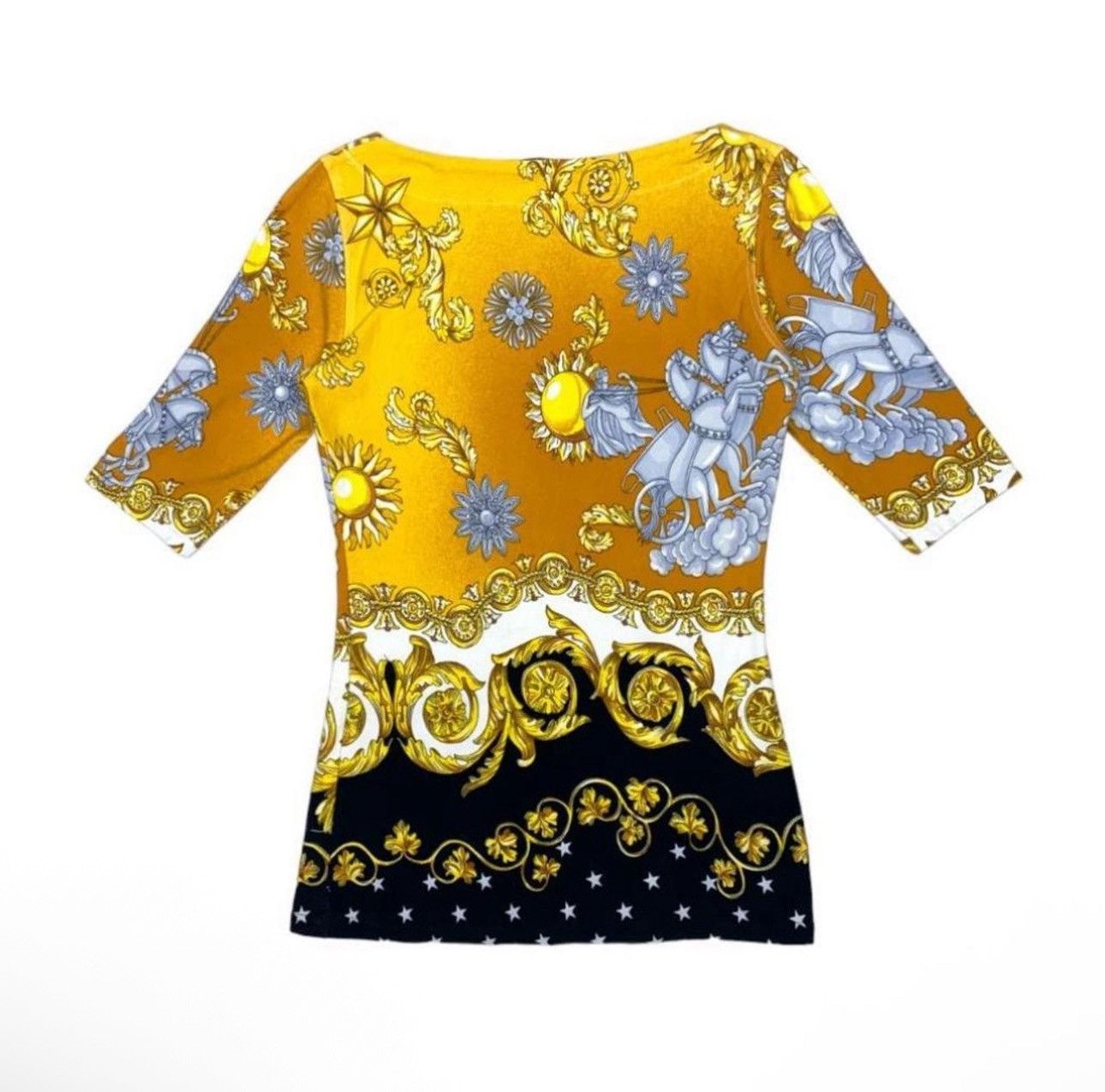 Roberto Cavalli Roberto Cavalli Baroque top Size S / US 4 / IT 40 - 2 Thumbnail