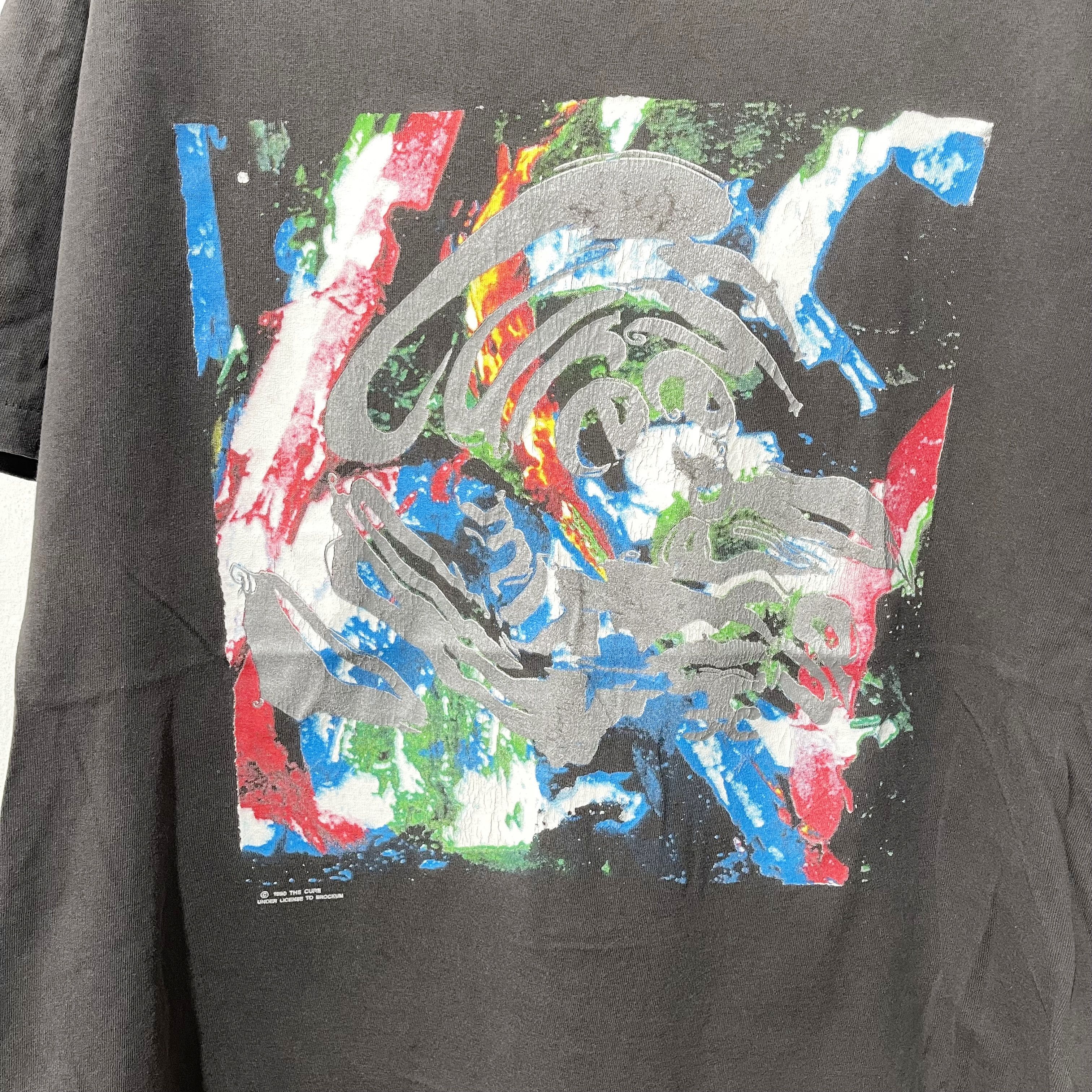 Band Tees × Vintage Vintage 90s The Cure Mixed up Shirt Size US XL / EU 56 / 4 - 2 Thumbnail