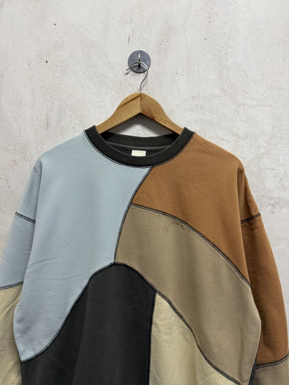 Kapital Vintage Double Name kapital style Patchwork Crewneck Size US L / EU 52-54 / 3 - 3 Thumbnail