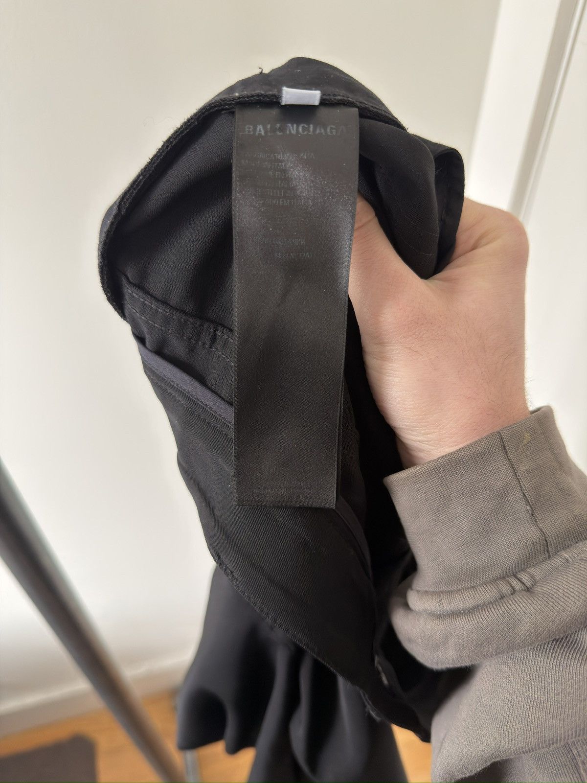 Balenciaga Wide Wool 5-Pocket Trousers Size US 28 / EU 44 - 5 Thumbnail