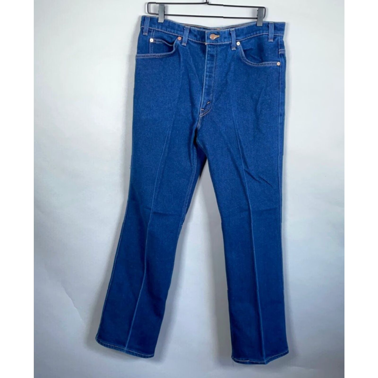Levi's VTG Levi's 517 Jeans Bootcut Mens 36 x 31 Blue USA Made Denim 5-Pocket Pockets Vintage 1998 2017 Model 517 Grunge Retro Classic Size US 36 / EU 52 - 2 Thumbnail