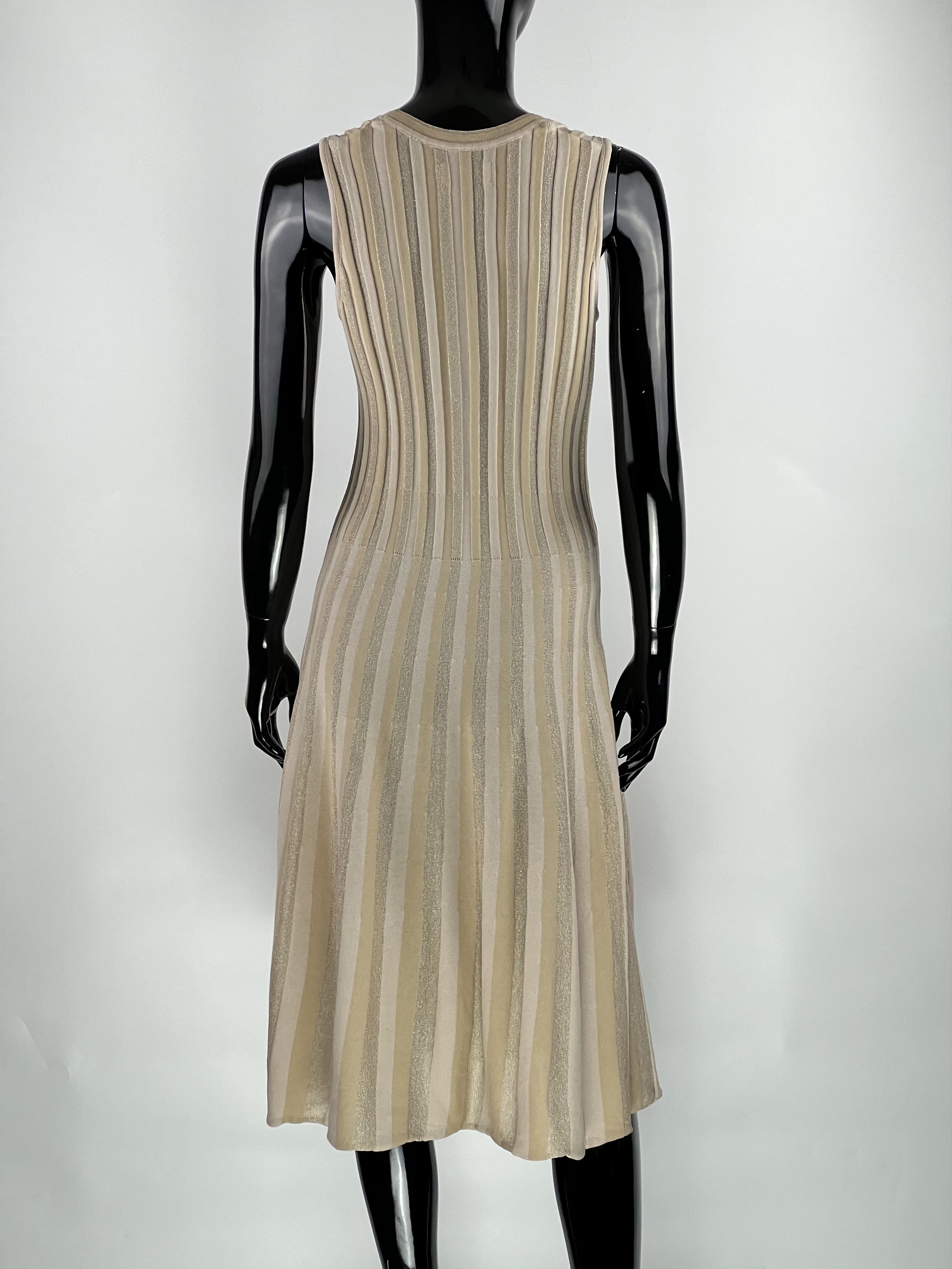 Other Falconeri Sleeveless Midi Dress Lurex Size S Size S / US 4 / IT 40 - 2 Thumbnail