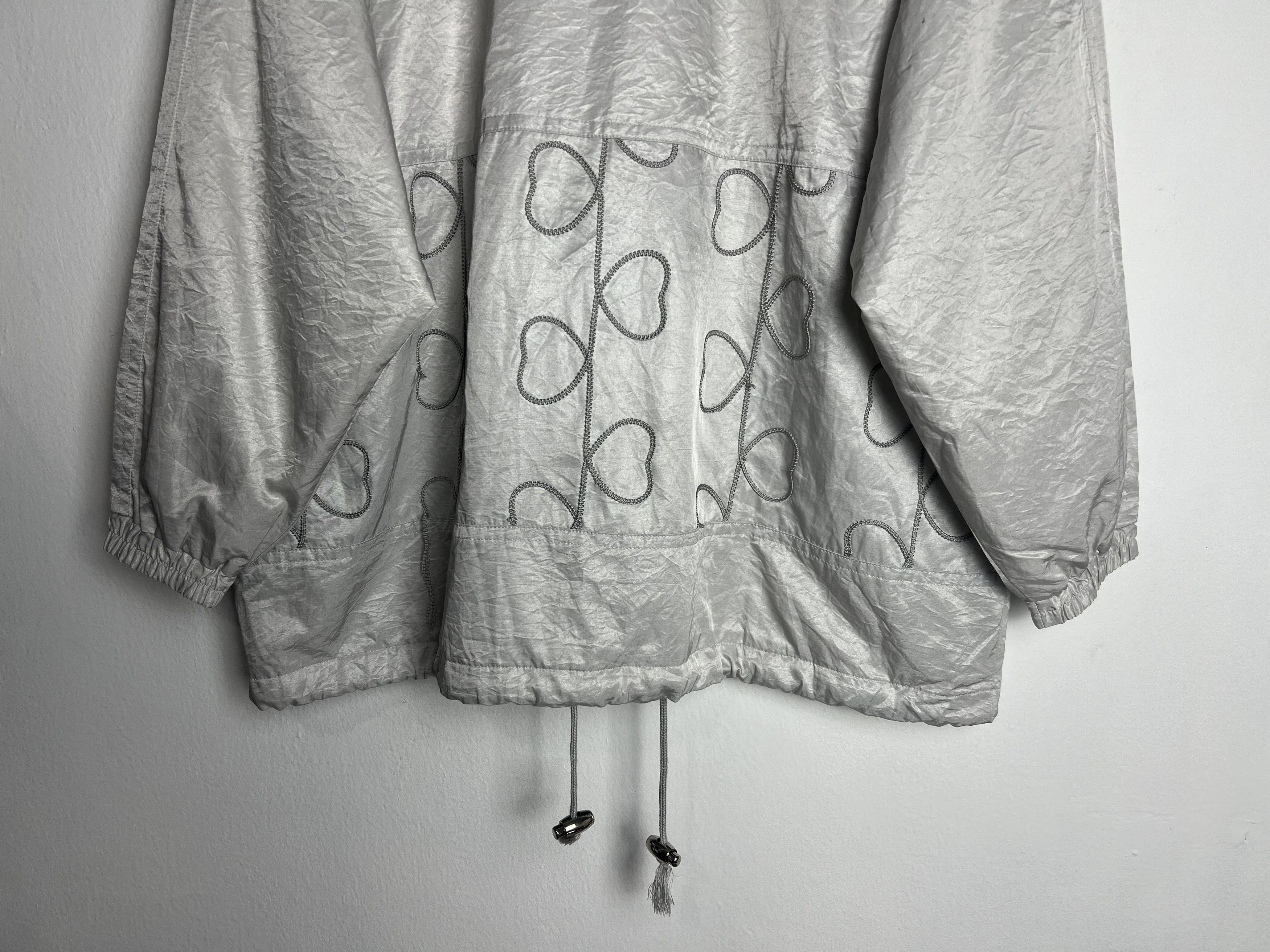 Courreges Vintage Courreges Paris Sport Future Silver Jacket Size US L / EU 52-54 / 3 - 8 Thumbnail