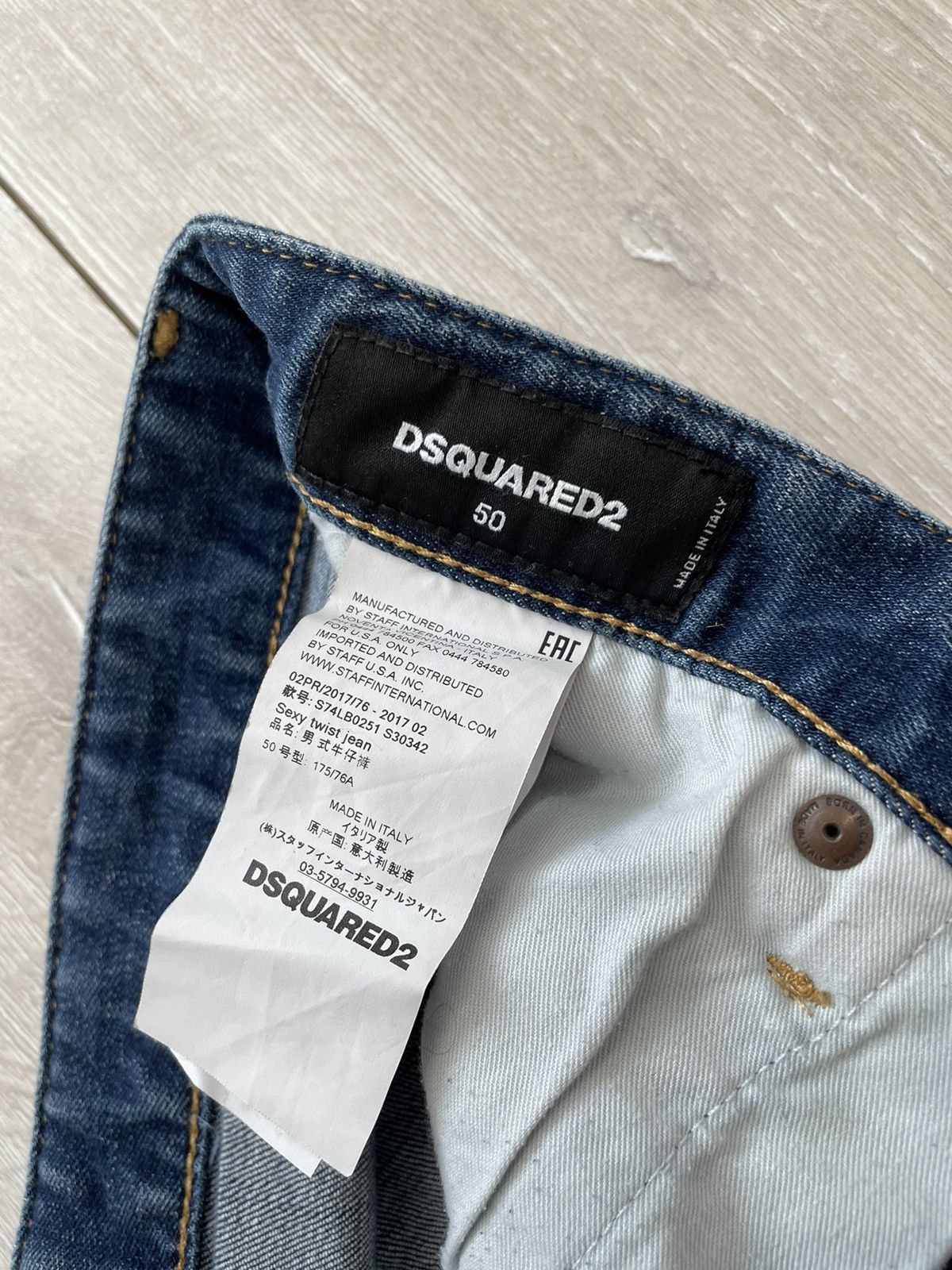 Dsquared2 Dsquared2 mens Jeans size 50 Size US 32 / EU 48 - 9 Thumbnail