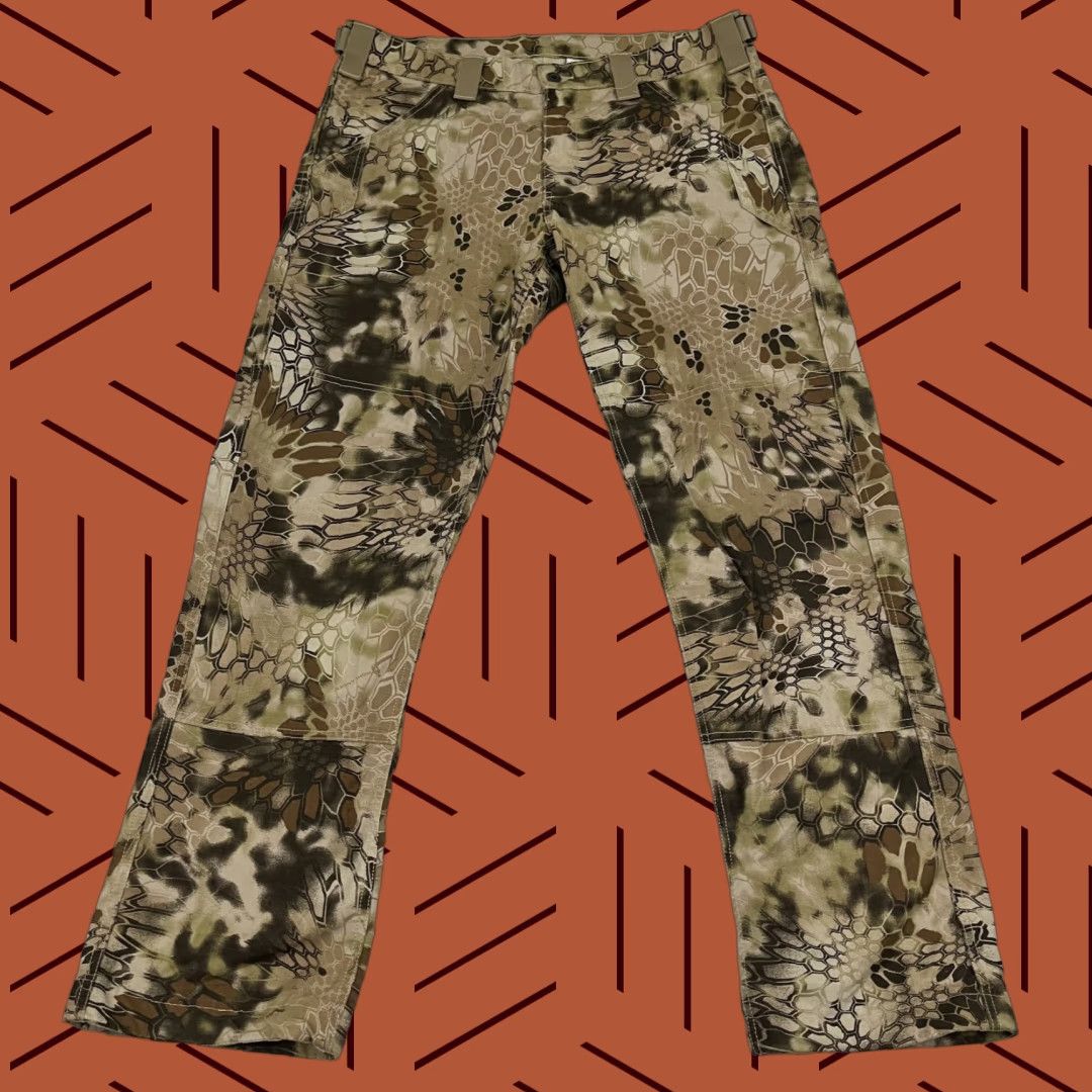 Vintage Kitanica Kryptek Highlander Pants Mens 36 x 31 Camo Tactical Ripstop Backcountry Size US 36 / EU 52 - 1 Thumbnail