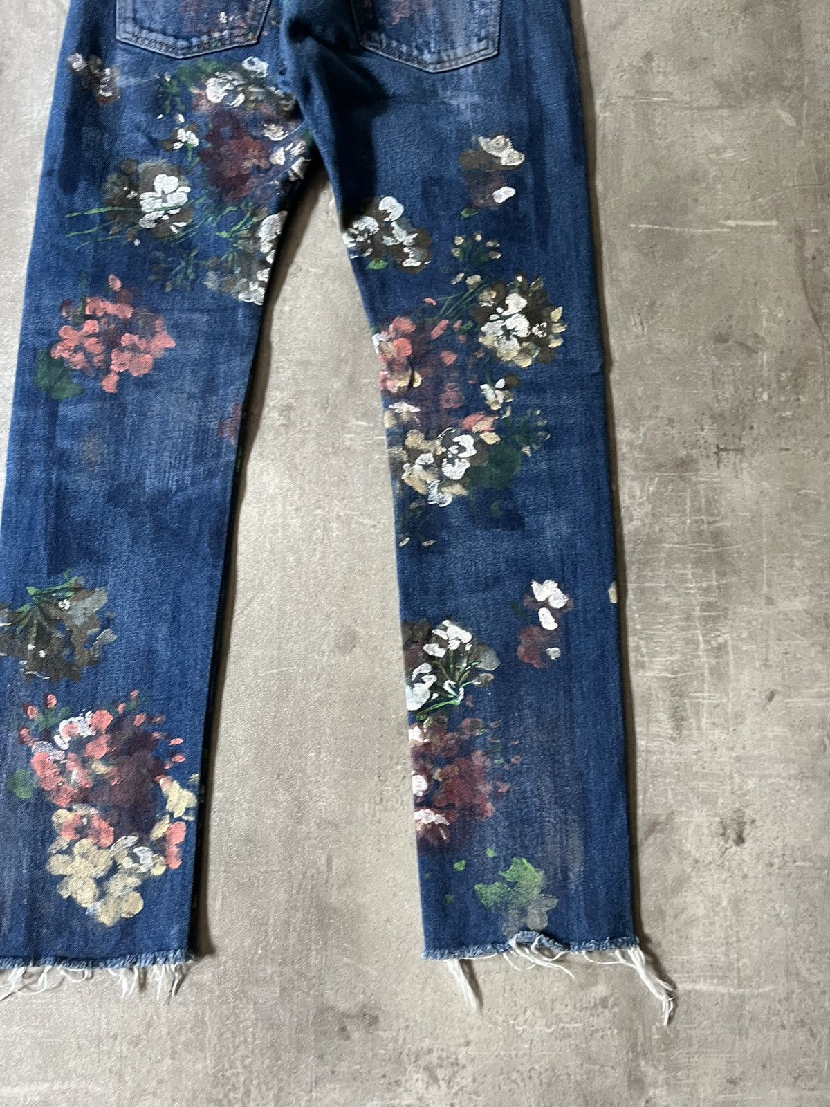 Gucci Gucci A/W 16 Hand Painted Floral jeans blue rare Size US 32 / EU 48 - 11 Thumbnail