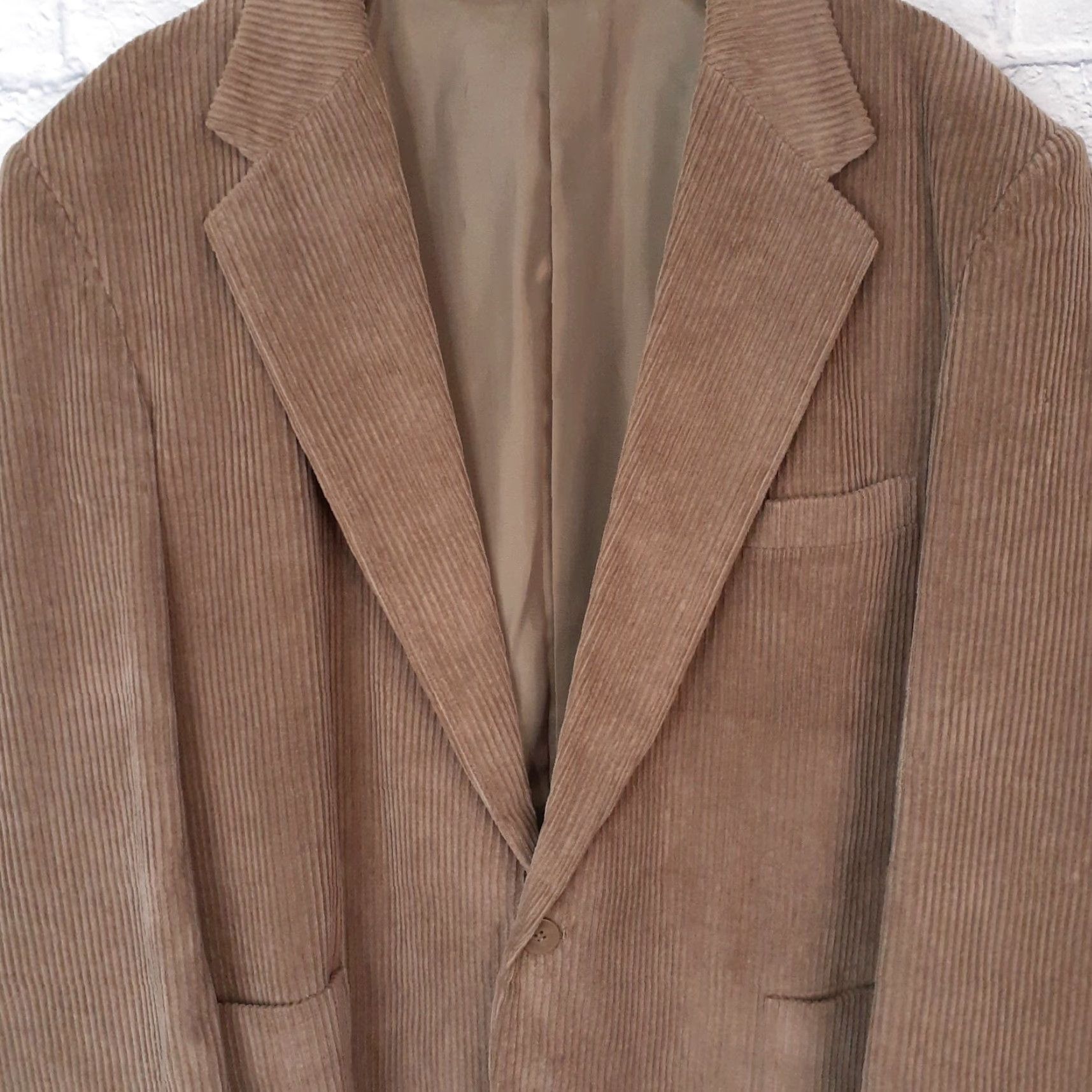 Members Only VINTAGE Members Only Corduroy Sport Coat Jacket Mens 48 Regular Brown Size US M / EU 48-50 / 2 - 2 Thumbnail