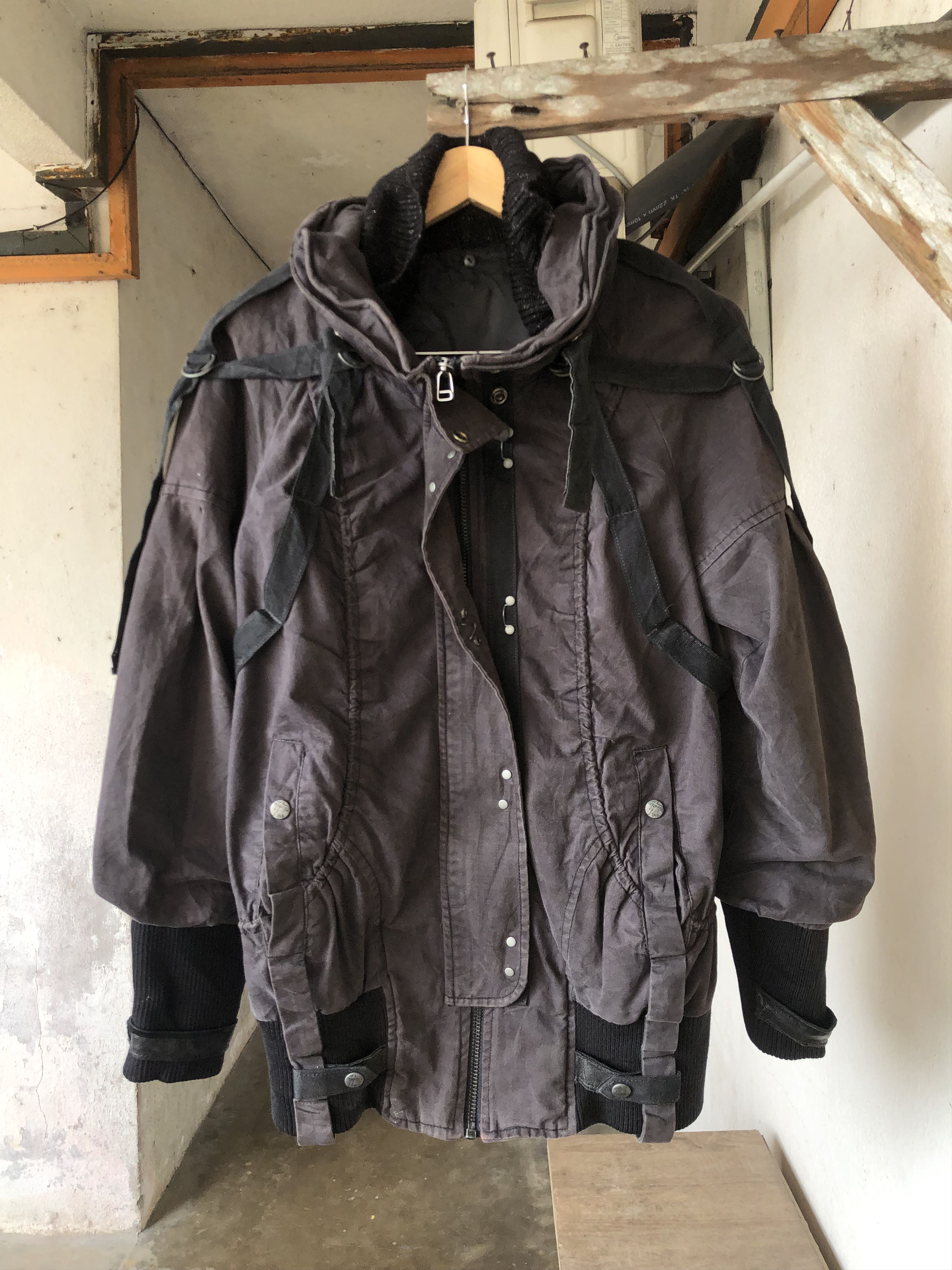 🔥 Tankus Seditionaries Bondage Punk Jacket with Leather
