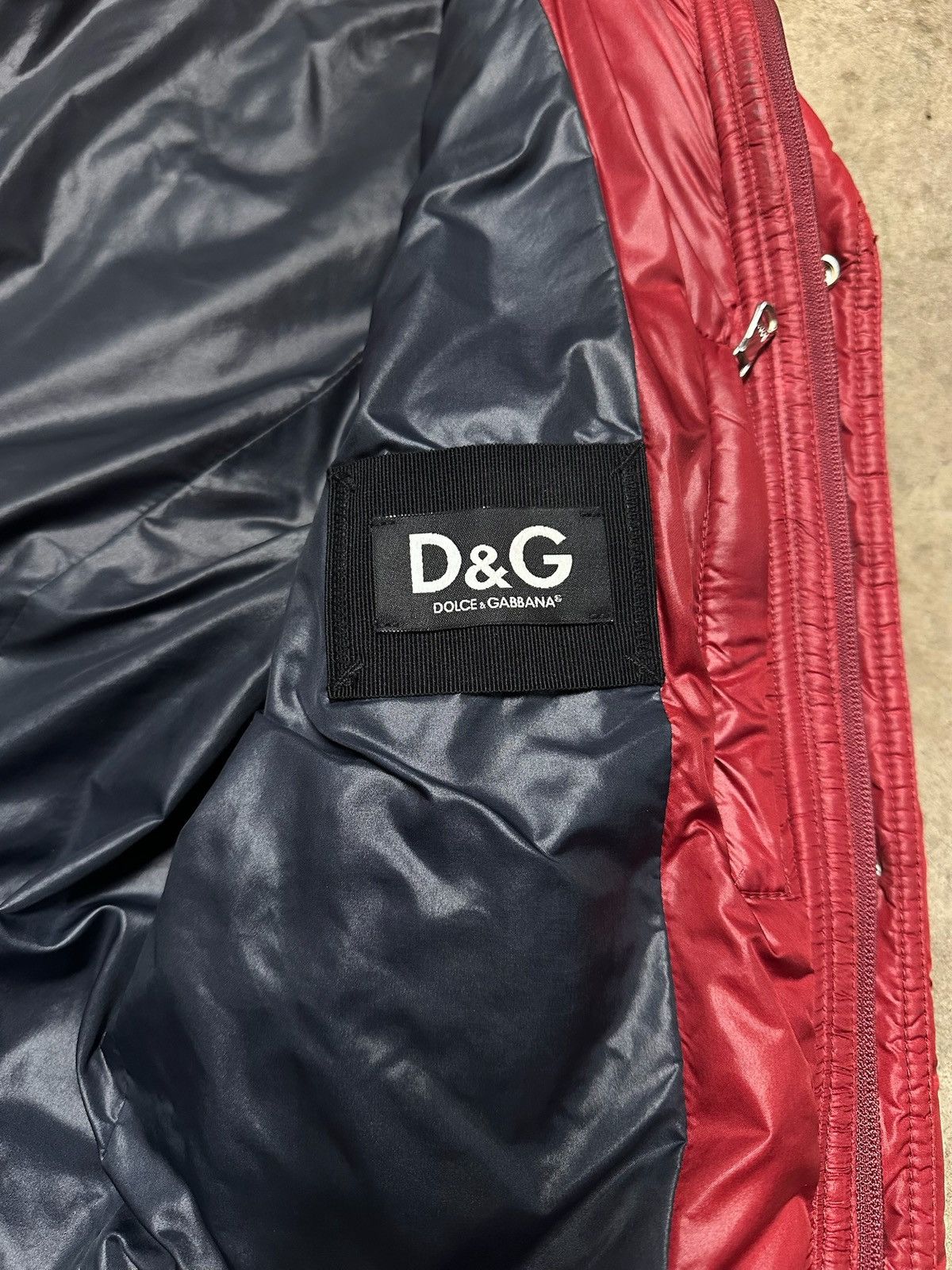 Dolce & Gabbana Dolce & Gabbana Red Ski Retractable Hood Puffer Size US M / EU 48-50 / 2 - 7 Thumbnail