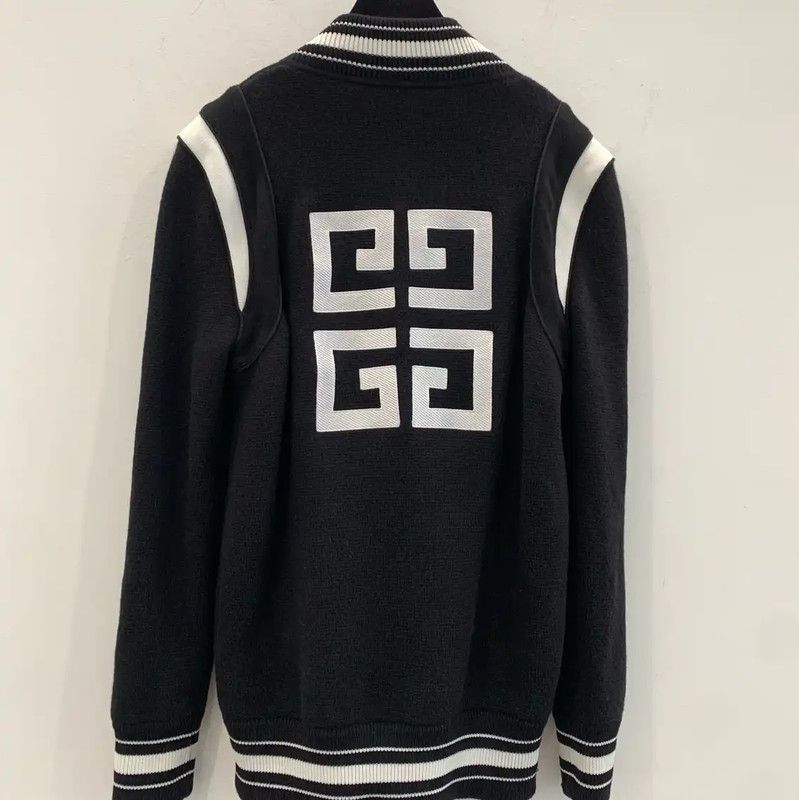 Givenchy Givenchy Women's Black Cotton Jacket 0089 Size S / US 4 / IT 40 - 1 Thumbnail