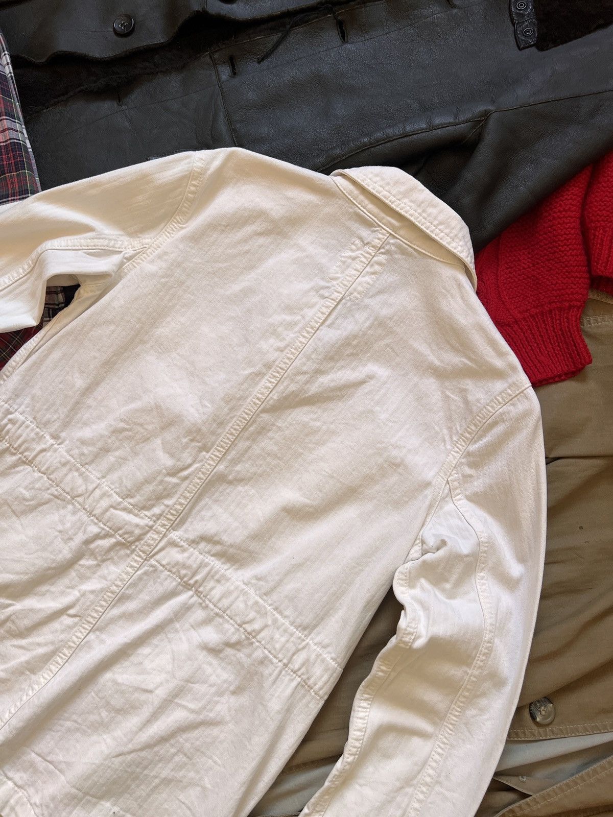 Wood Wood Wood Wood Workwear White Womans Multipocket Jacket Size S / US 4 / IT 40 - 11 Thumbnail