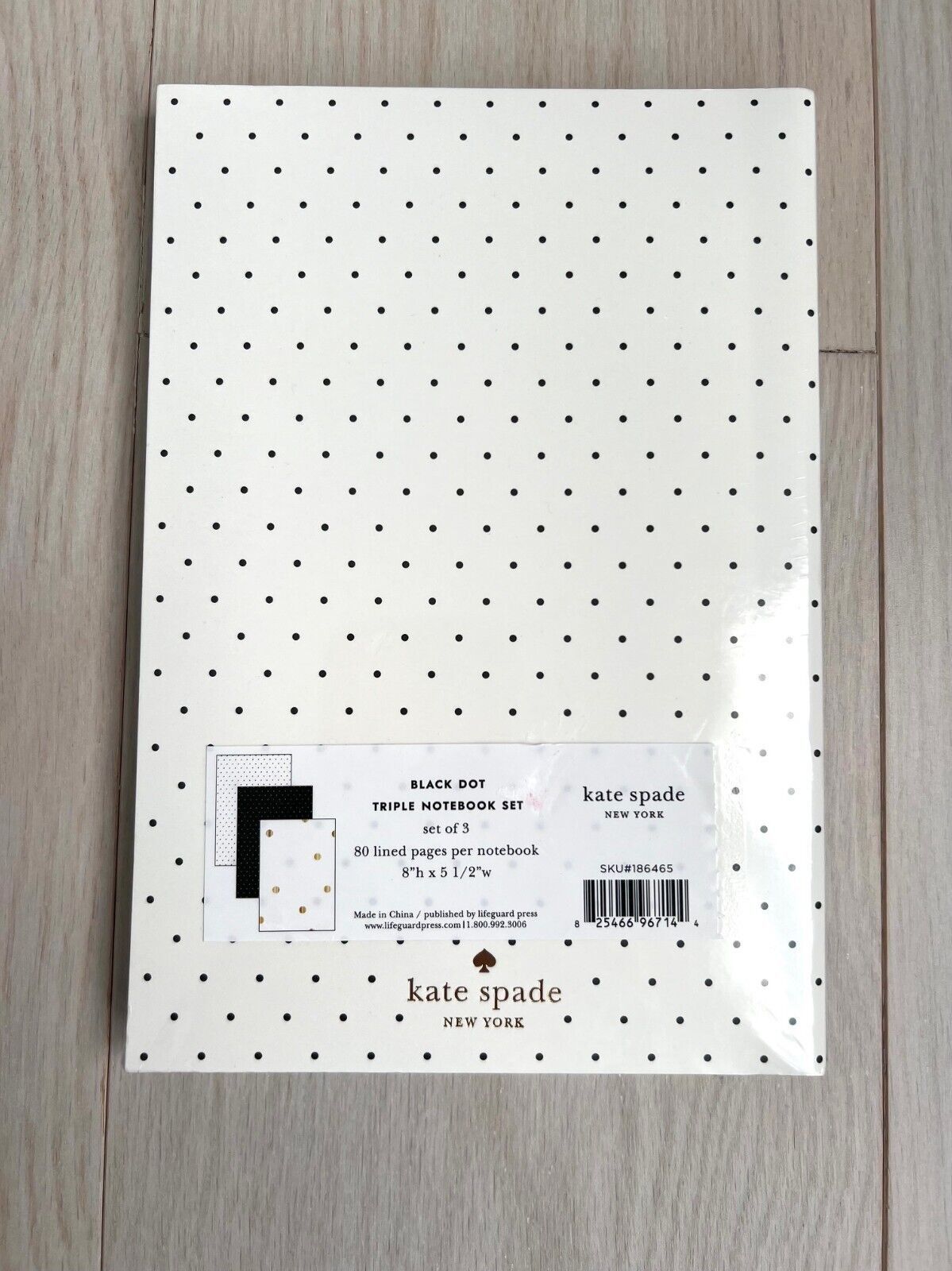 Kate Spade Kate Spade Notebook Set, 3-Pack Lined Travel Journals 80 Pgs Size ONE SIZE - 4 Thumbnail