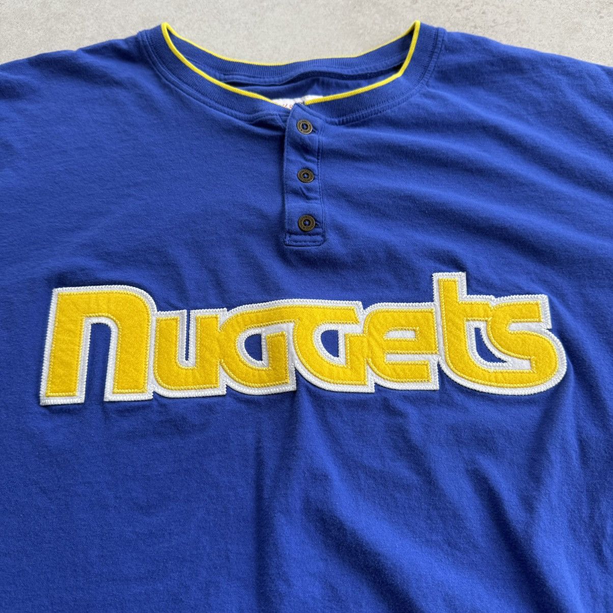 Mitchell & Ness Mitchell & Ness Denver Nuggets 3/4 Sleeve T Shirt Size US XXL / EU 58 / 5 - 2 Thumbnail