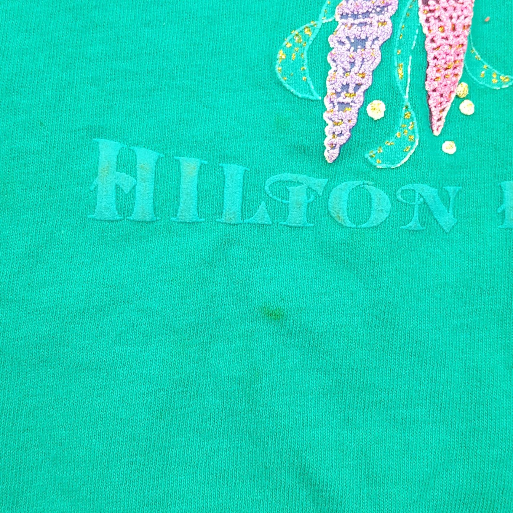 Vintage VINTAGE Oneita T-Shirt Shirt Men L Blue 90s Beach Retro Graphic Print Summer Hilton Head USA Size US L / EU 52-54 / 3 - 6 Thumbnail