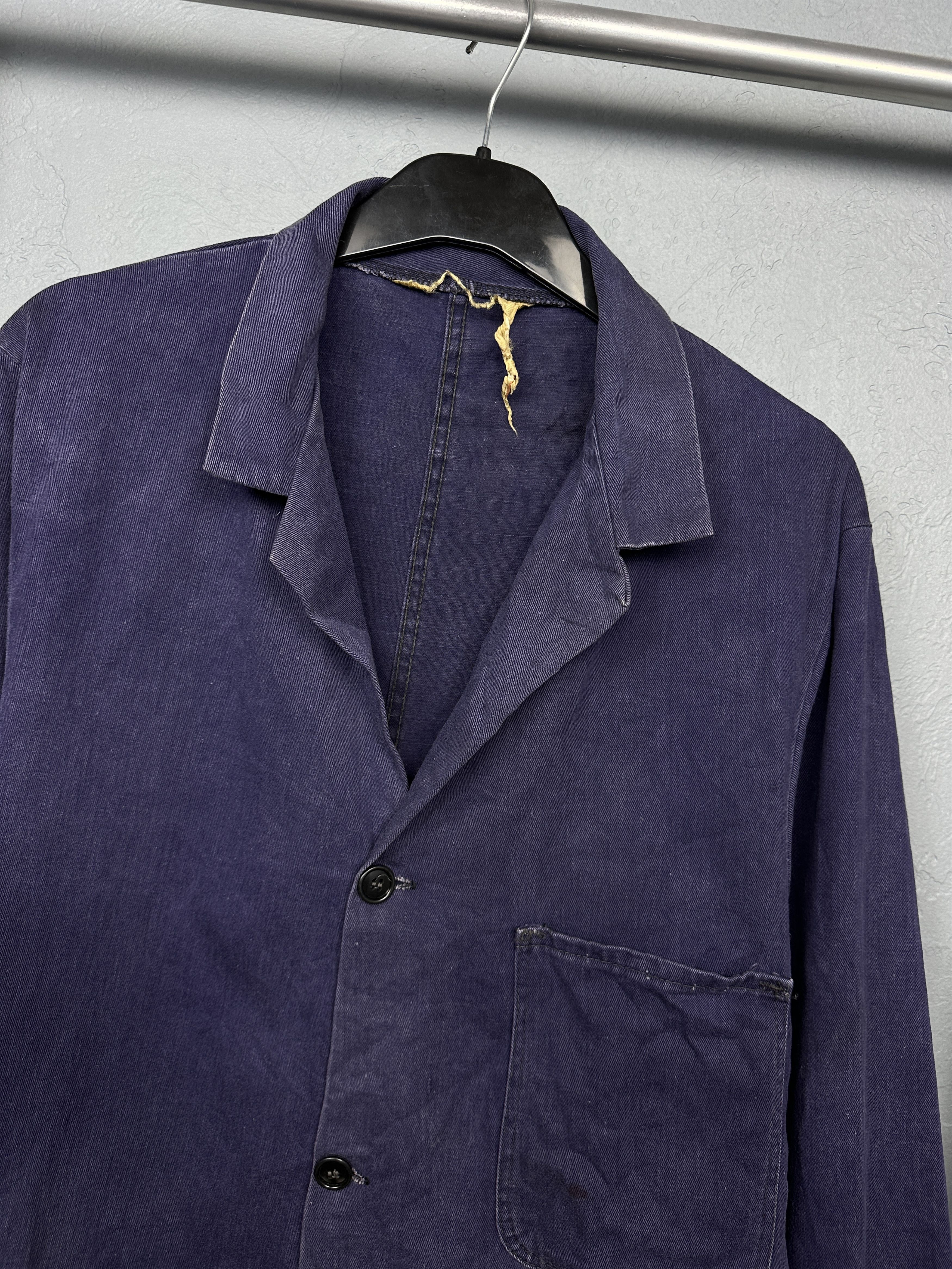 Le Laboureur 90s Vintage Mens French Workwear Chore Utility Jacket Size US M / EU 48-50 / 2 - 2 Thumbnail